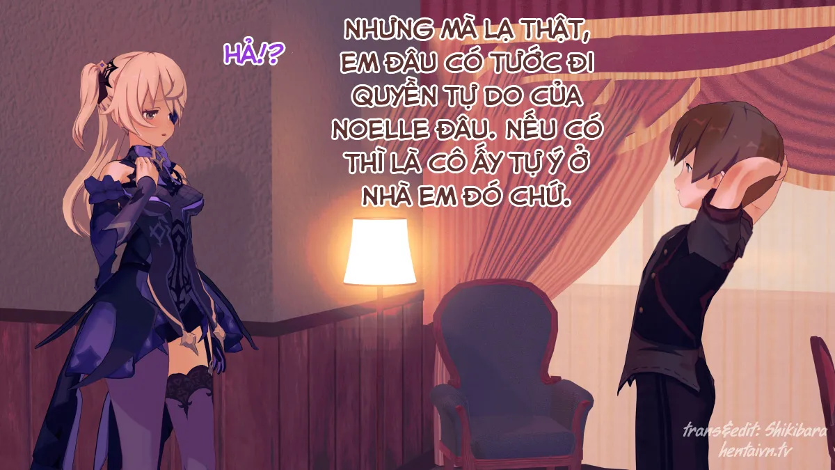 HentaiVN.net - Ảnh 6 - Dàn harem của Timmie. (Genshin Impact) - Fischl 4
