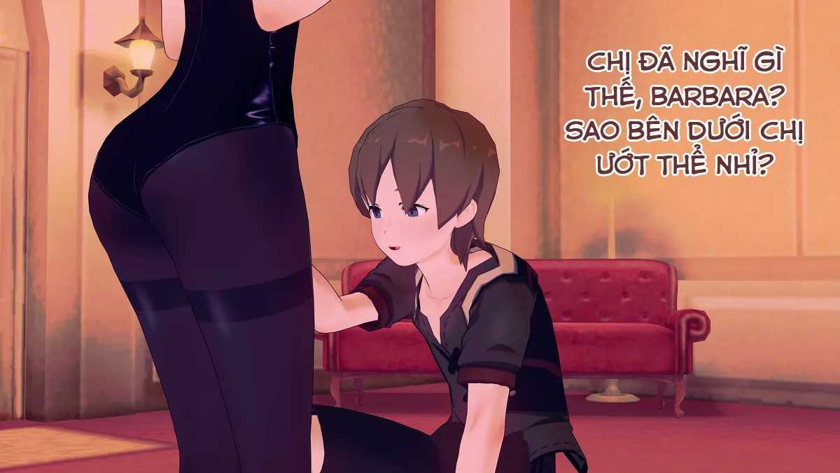 HentaiVN.net - Ảnh 23 - Dàn harem của Timmie. (Genshin Impact) - Barbara 4
