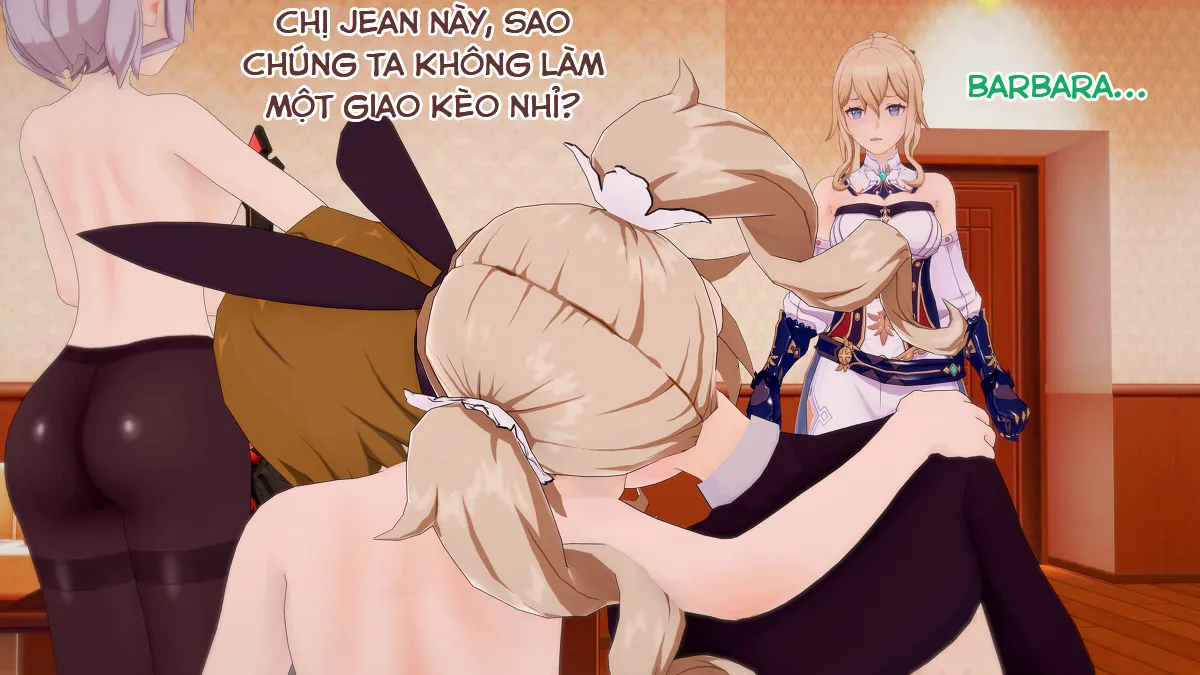 HentaiVN.net - Ảnh 31 - Dàn harem của Timmie. (Genshin Impact) - Jean 1