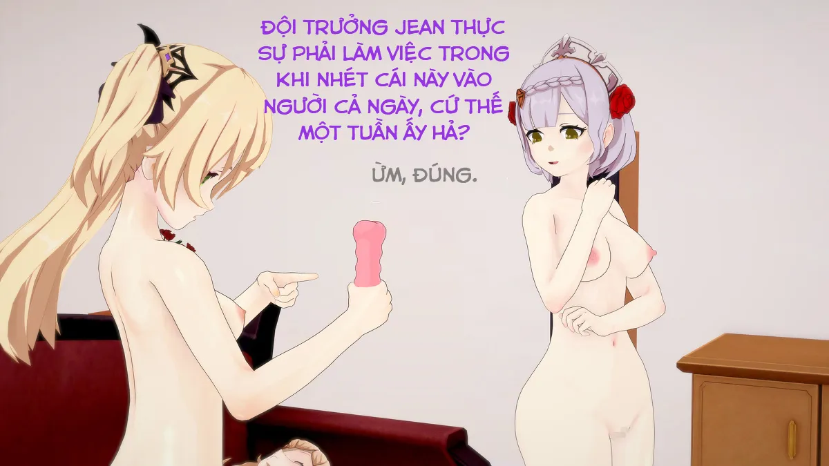 HentaiVN.net - Ảnh 28 - Dàn harem của Timmie. (Genshin Impact) - Jean 2