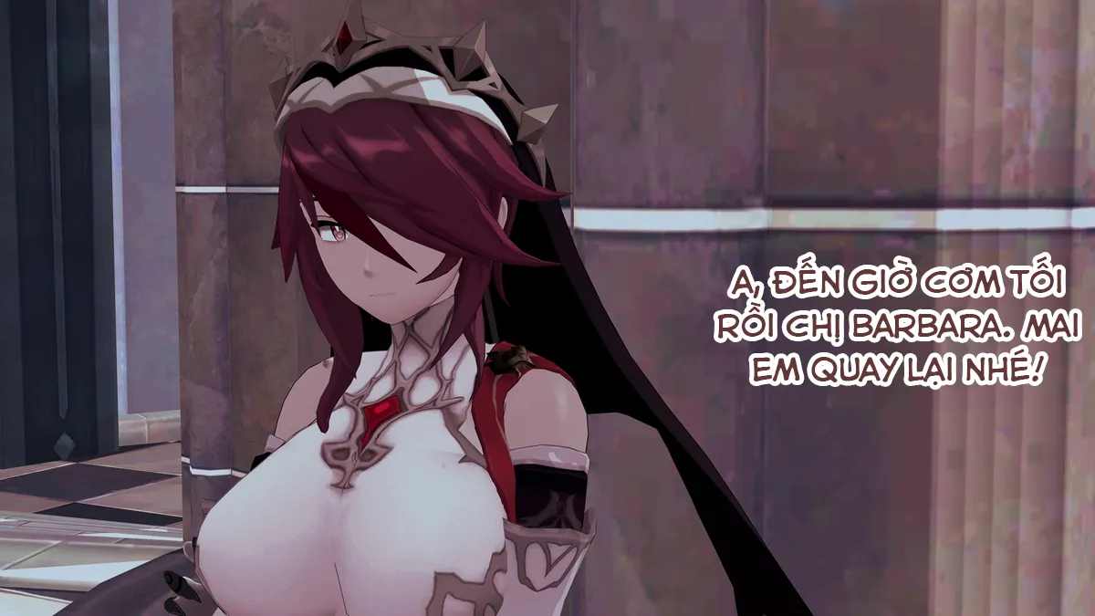 HentaiVN.net - Ảnh 11 - Dàn harem của Timmie. (Genshin Impact) - Rosaria 1