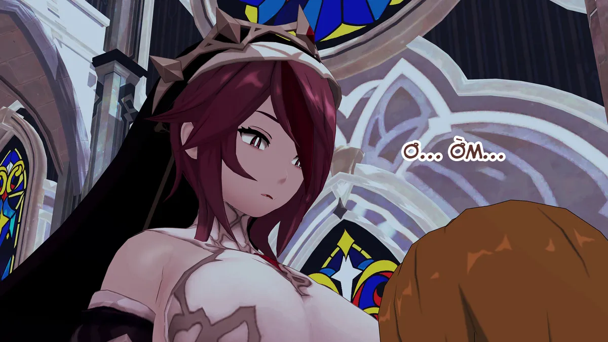 HentaiVN.net - Ảnh 34 - Dàn harem của Timmie. (Genshin Impact) - Rosaria 1