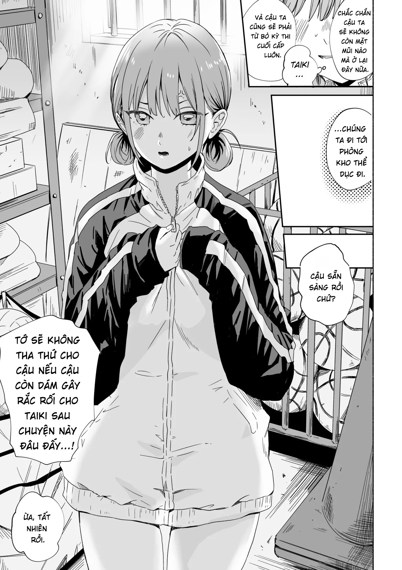 HentaiVN.net - Ảnh 6 - Leotard o Kitenai no Baremashita | I was caught not wearing a leotard - Oneshot