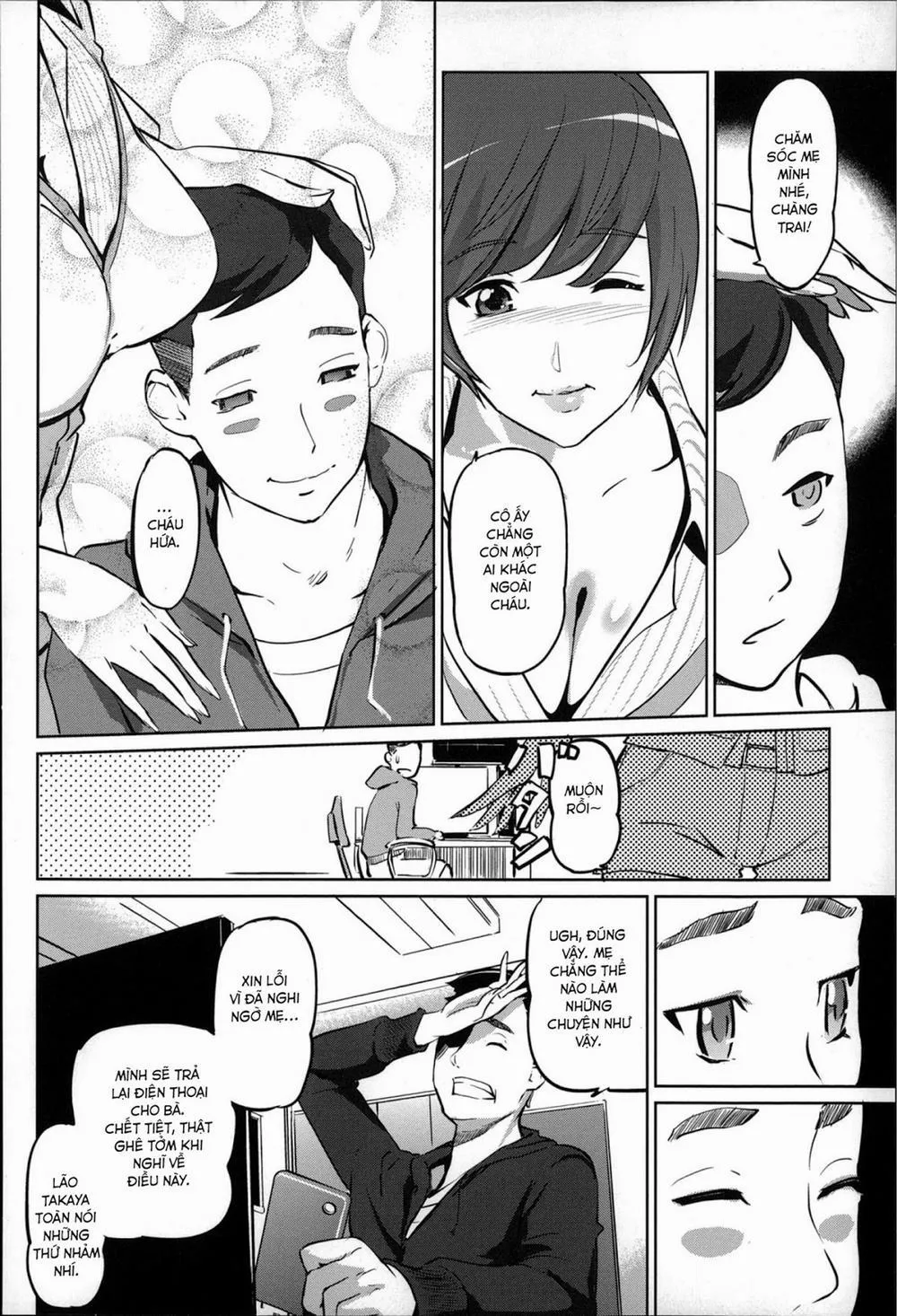 HentaiVN.net - Ảnh 8 - Mitsu Haha No Kokuhaku - Chương 2
