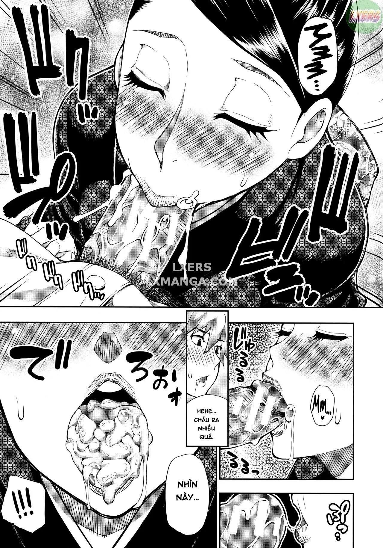 HentaiVN.net - Ảnh 24 - Làm bất cứ điều gì con thích với mẹ khi ở nhà của mẹ [Anoko no Kawari ni Sukinadake; Do Anything You Like To Me In Her Place] - Chap 4 - [END]