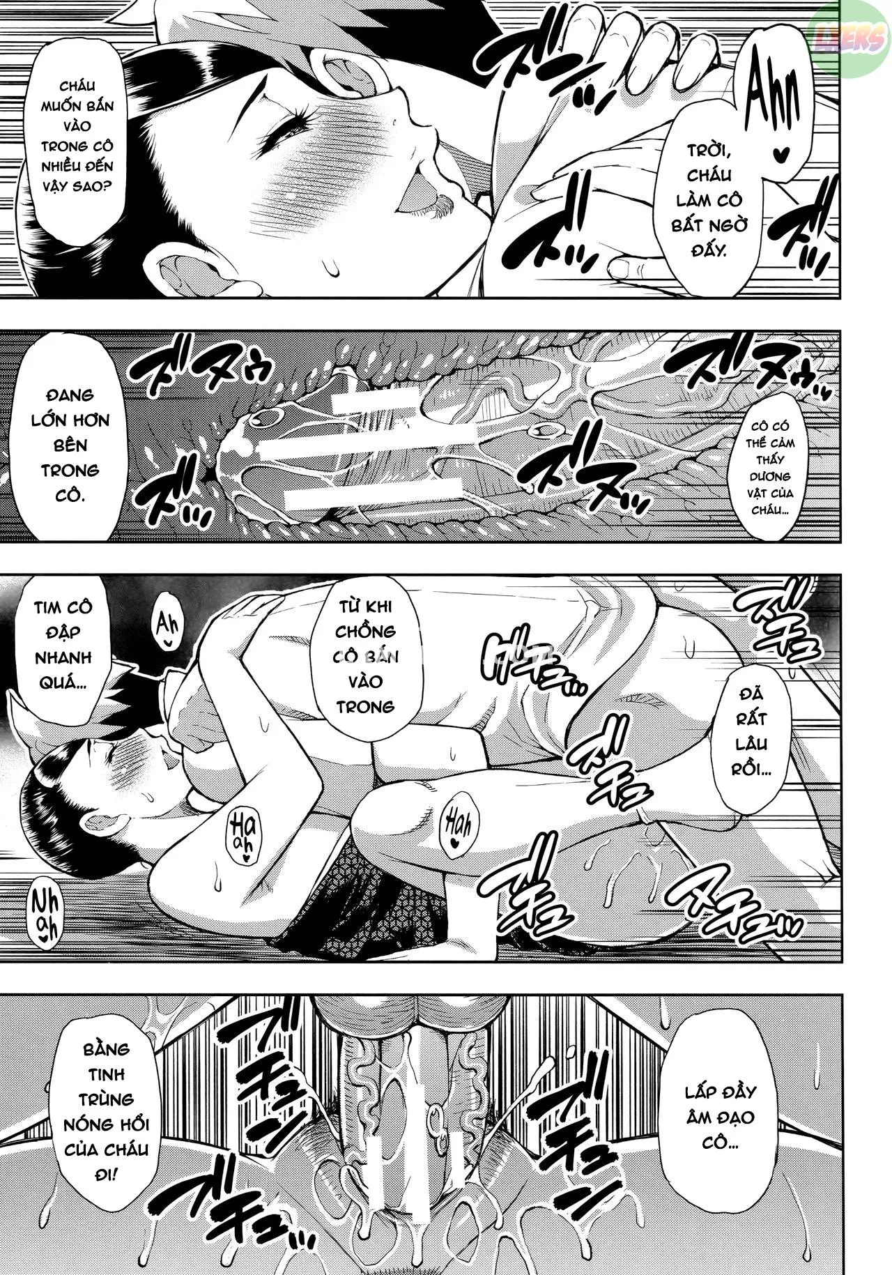 HentaiVN.net - Ảnh 42 - Làm bất cứ điều gì con thích với mẹ khi ở nhà của mẹ [Anoko no Kawari ni Sukinadake; Do Anything You Like To Me In Her Place] - Chap 4 - [END]