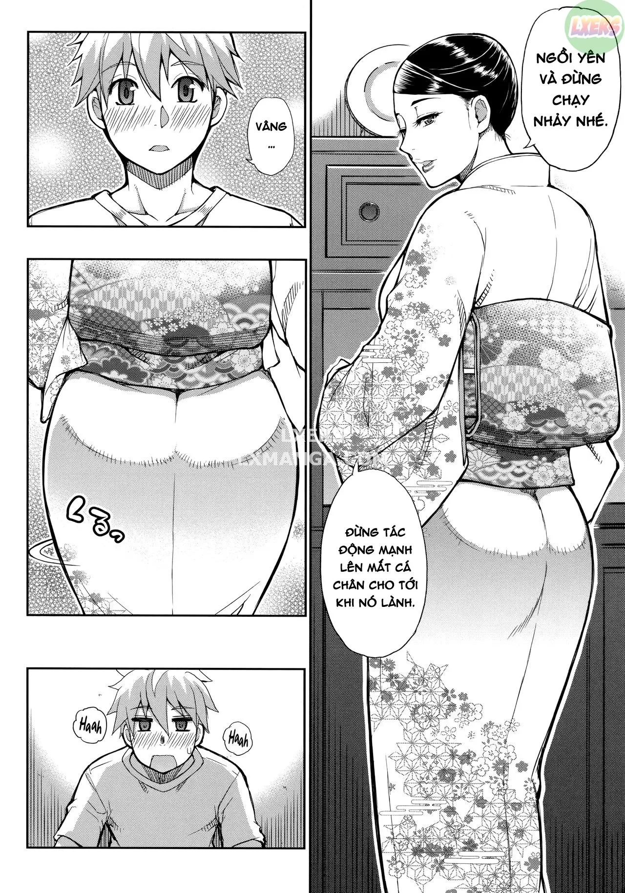 HentaiVN.net - Ảnh 9 - Làm bất cứ điều gì con thích với mẹ khi ở nhà của mẹ [Anoko no Kawari ni Sukinadake; Do Anything You Like To Me In Her Place] - Chap 4 - [END]