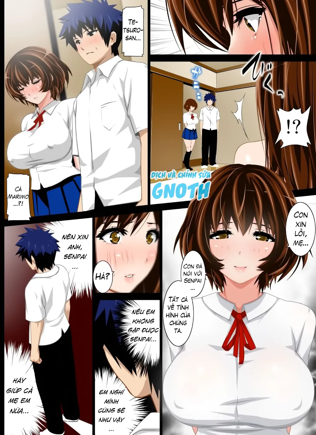 HentaiVN.net - Ảnh 4 - Muchimuchi Oyako to Hame Houdai! [Muchimuchi Oyako To Hame Houdai! ~Kyonyuu Na Kanojo No Hahaoya Wa Sara Ni Boin Na Bakunyuu Jukujo Deshita~] - Chap 3