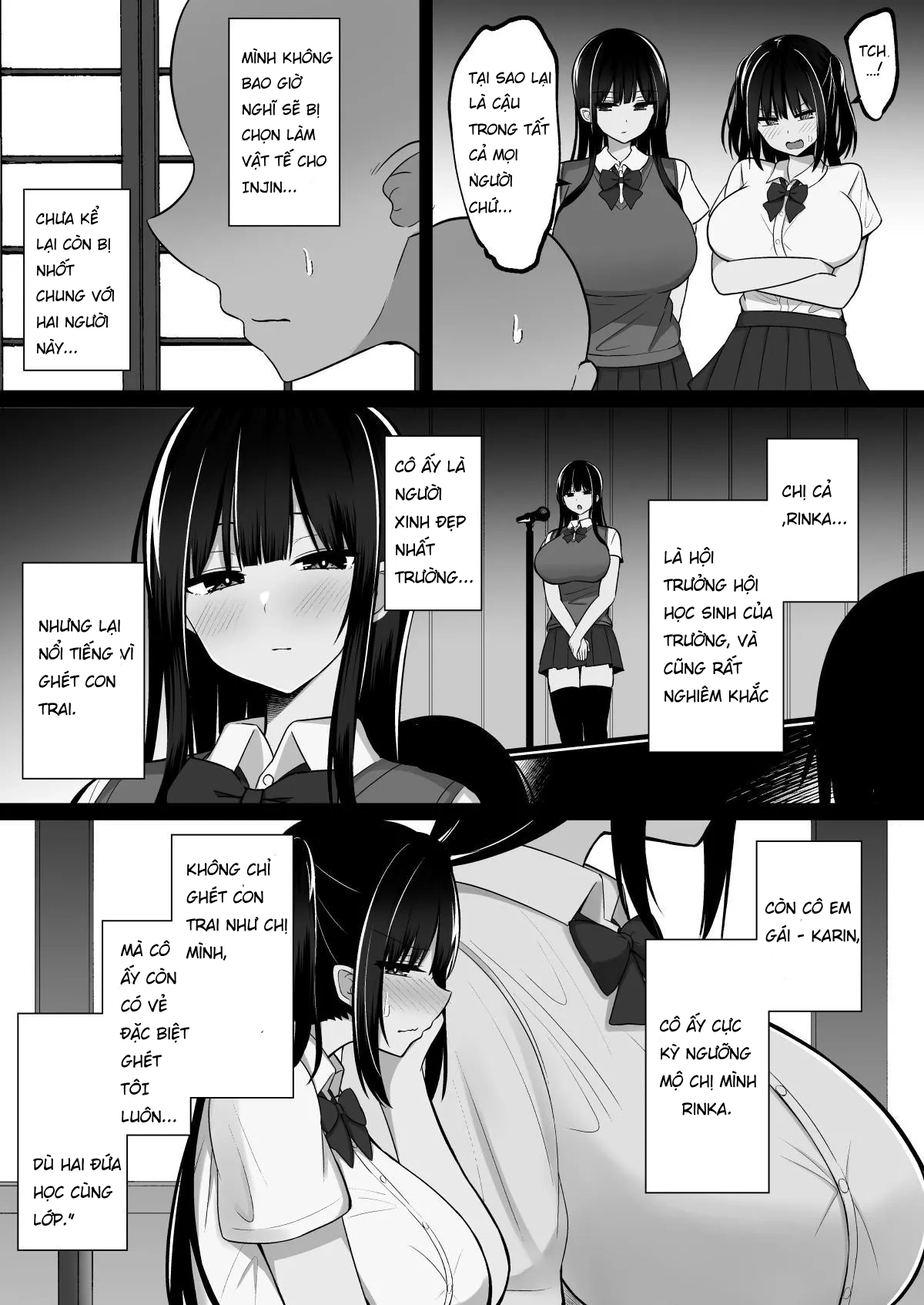 HentaiVN.net - Ảnh 4 - Shrine Maidens of Injin: Mating Ritual With 2 Busty Miko Sisters, Locked in the Lust God's Shrine! - 1-shot