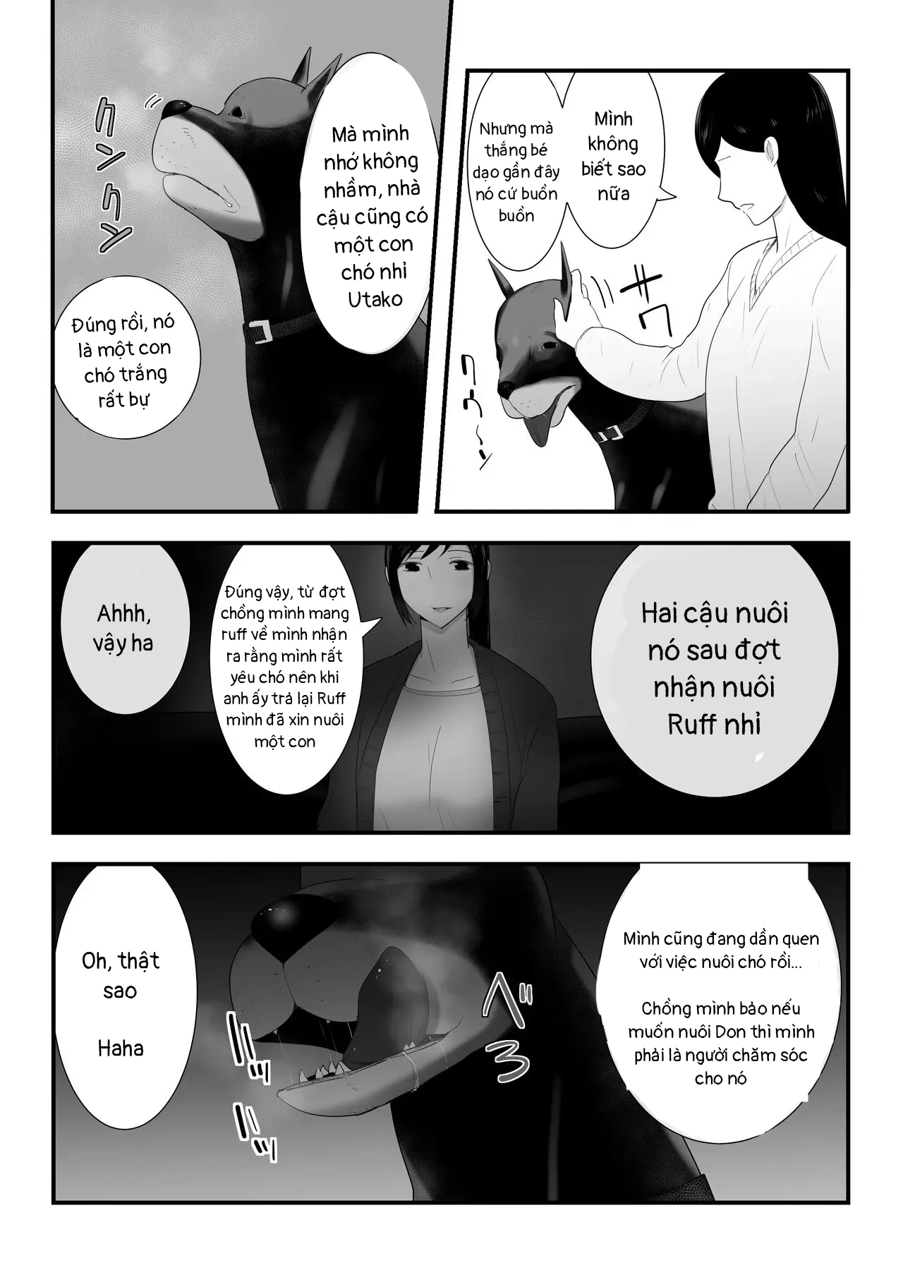 HentaiVN.net - Ảnh 24 - A DOG Came TO MY HOUSE 3 - 2