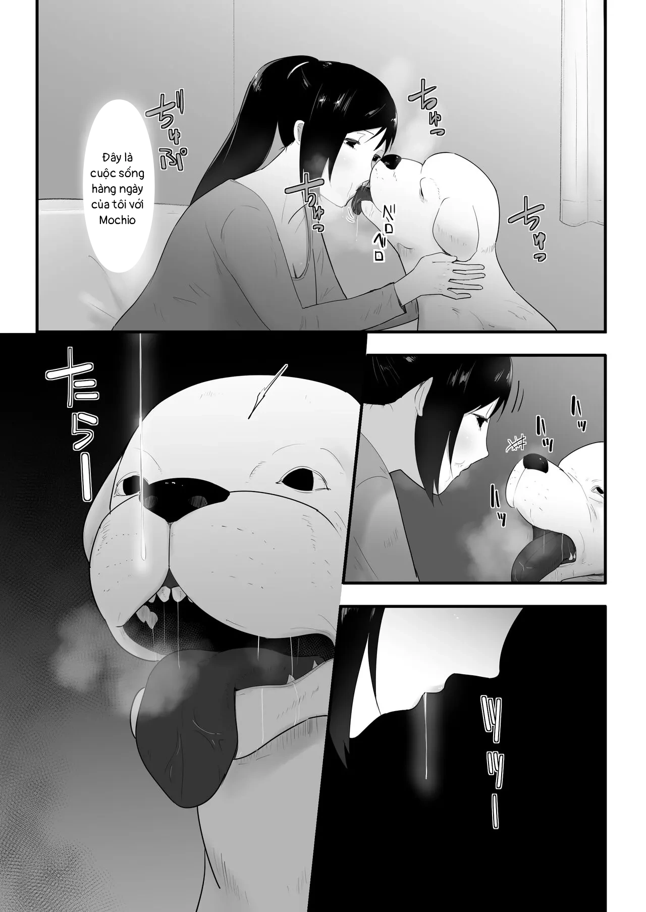 HentaiVN.net - Ảnh 6 - A DOG Came TO MY HOUSE 3 - 2