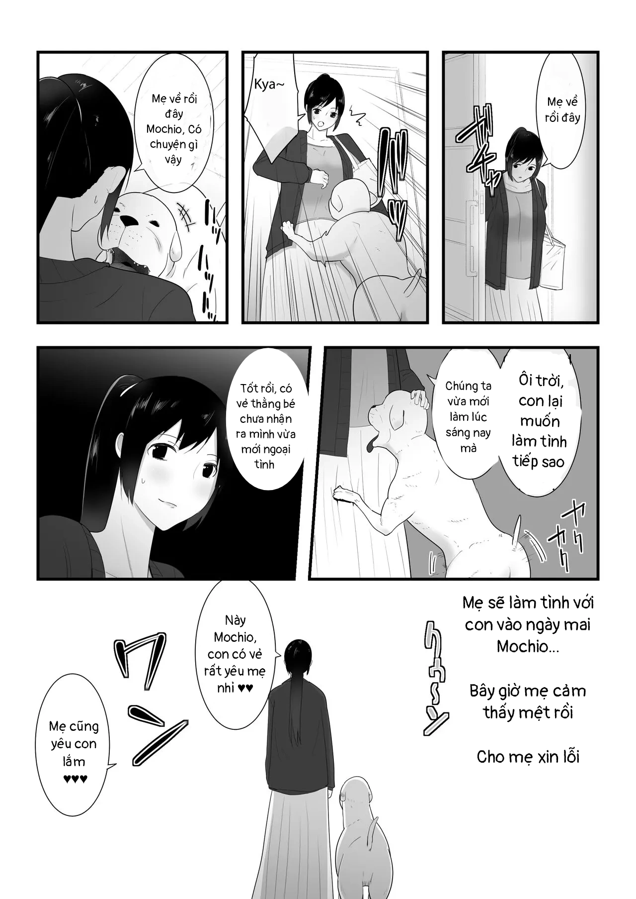 HentaiVN.net - Ảnh 51 - A DOG Came TO MY HOUSE 3 - 2