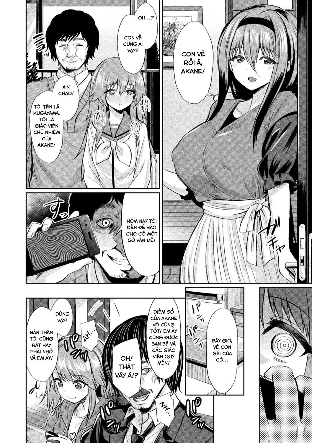 HentaiVN.net - Ảnh 8 - Ứng Dụng Thôi Miên [Saimin Gakusei Shidou] - Chap 1