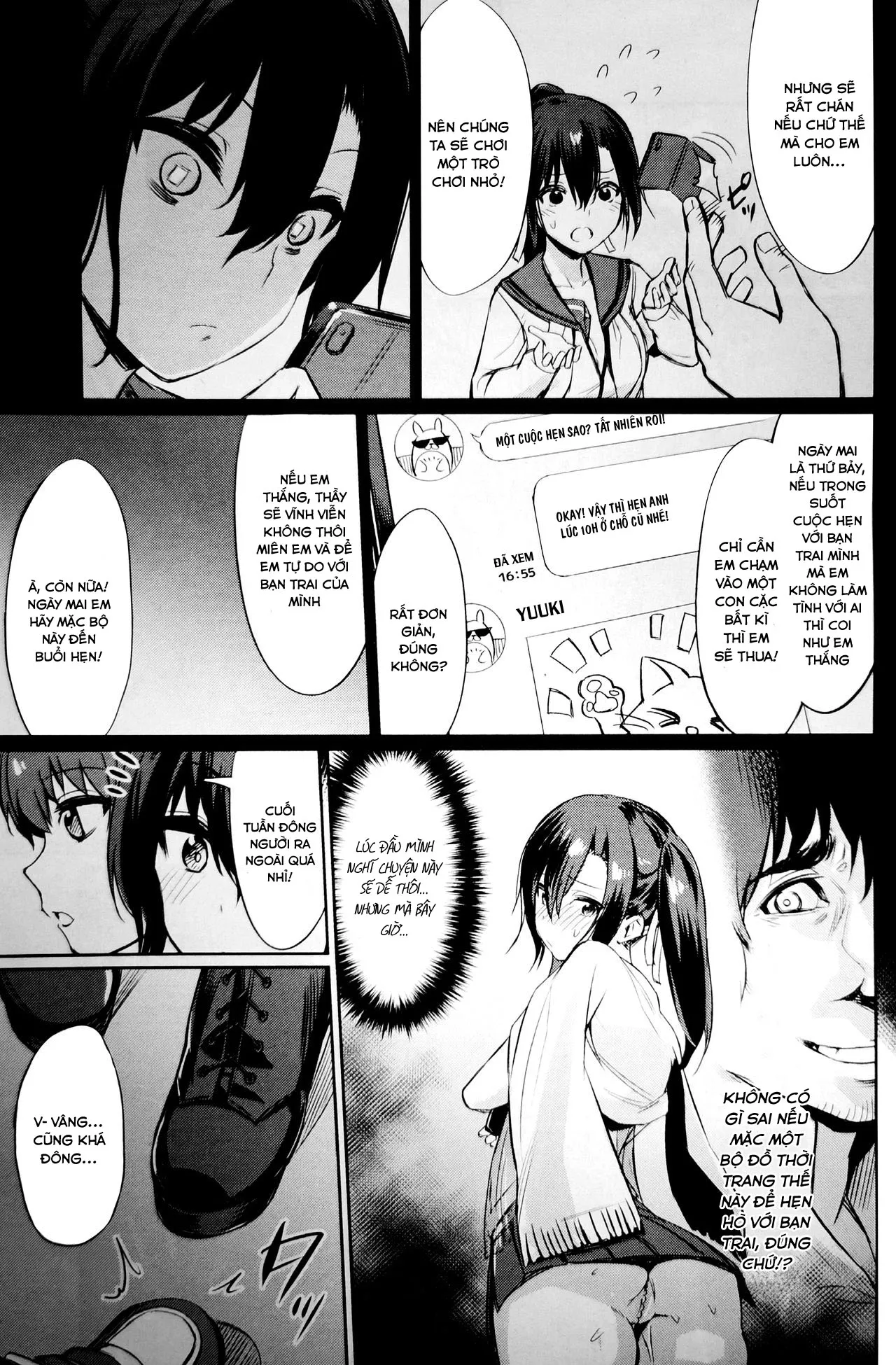 HentaiVN.net - Ảnh 7 - Ứng Dụng Thôi Miên [Saimin Gakusei Shidou] - Chap 6