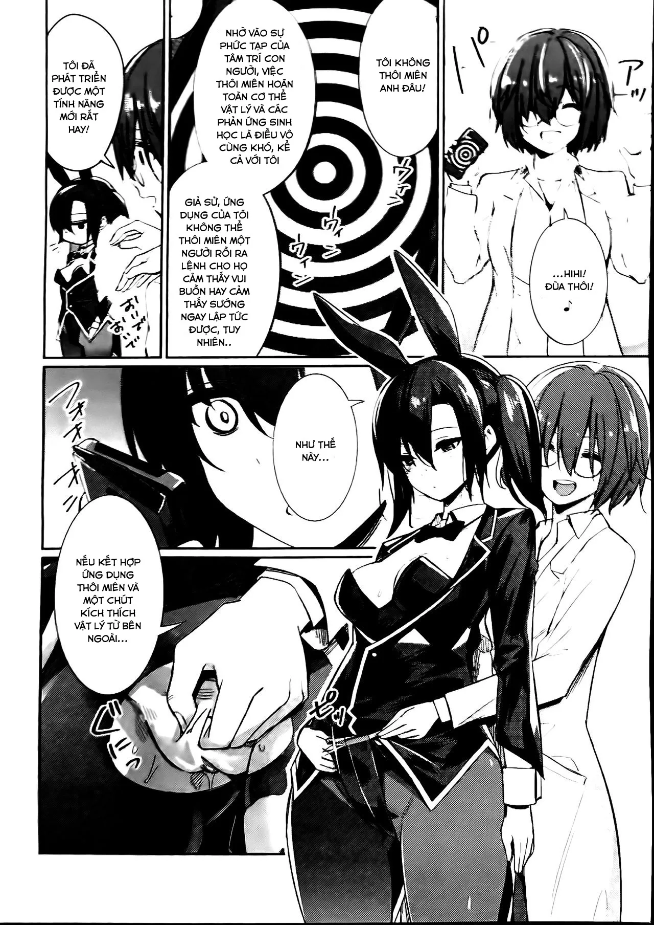 HentaiVN.net - Ảnh 9 - Ứng Dụng Thôi Miên [Saimin Gakusei Shidou] - Chap 8