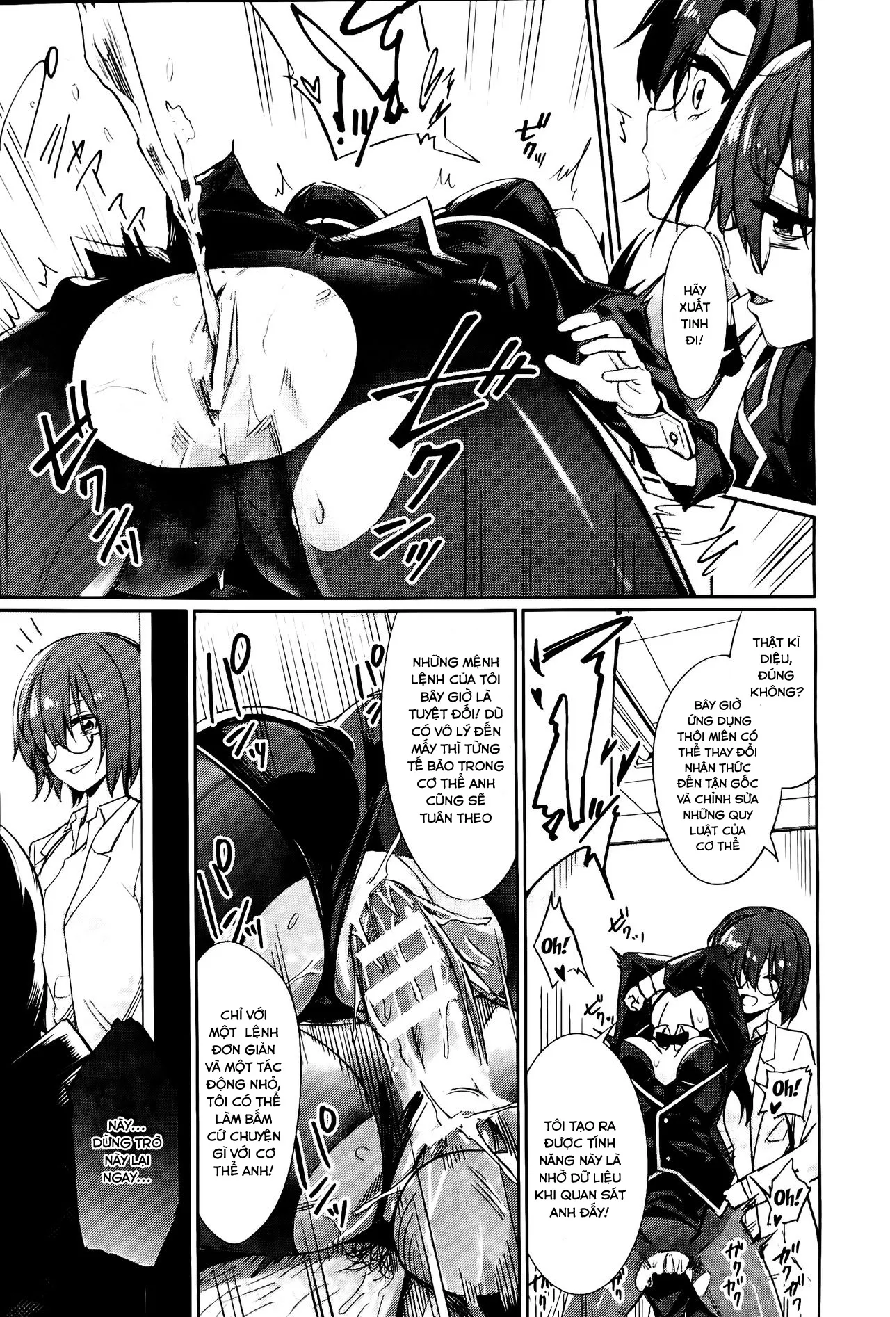 HentaiVN.net - Ảnh 10 - Ứng Dụng Thôi Miên [Saimin Gakusei Shidou] - Chap 8