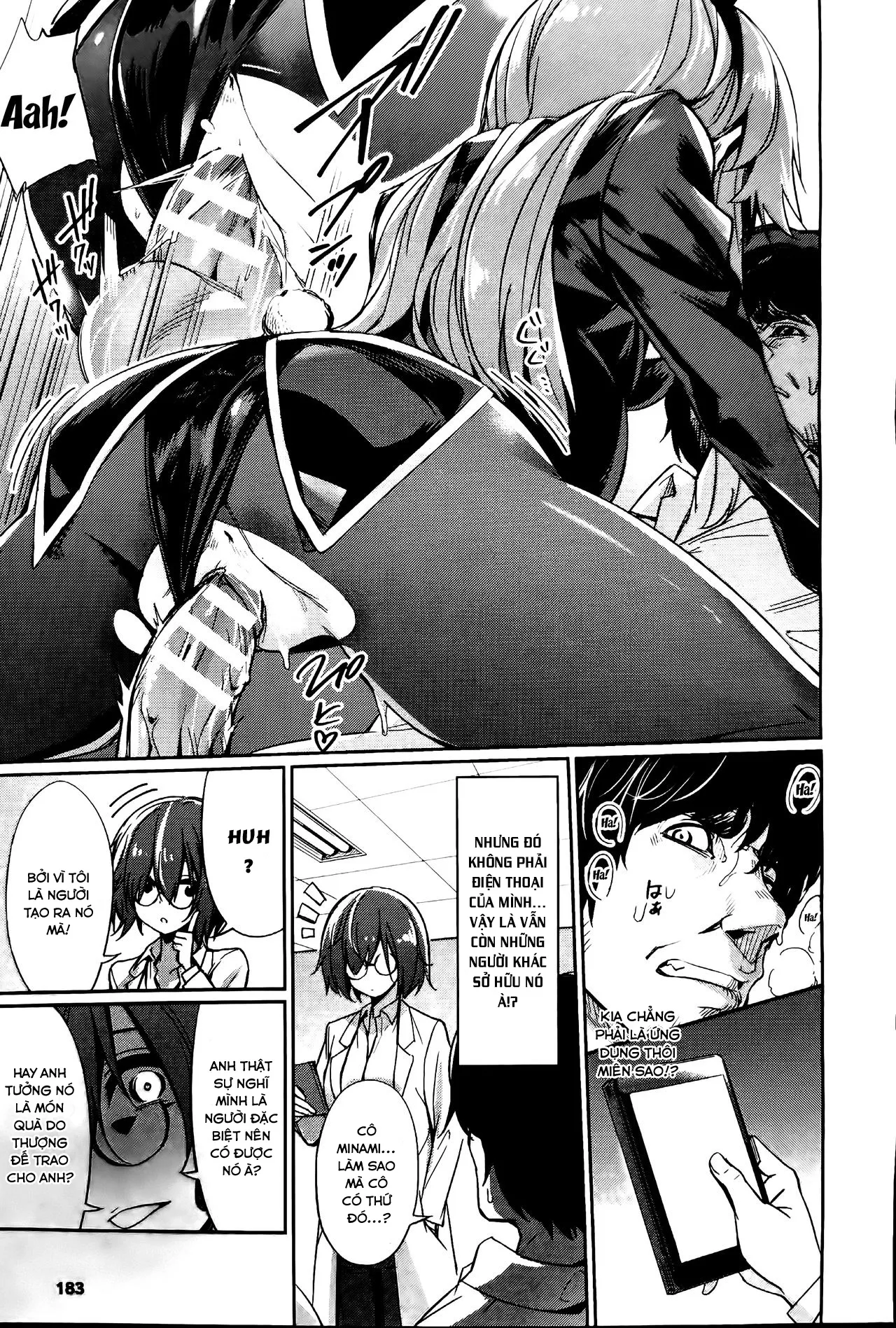 HentaiVN.net - Ảnh 6 - Ứng Dụng Thôi Miên [Saimin Gakusei Shidou] - Chap 8