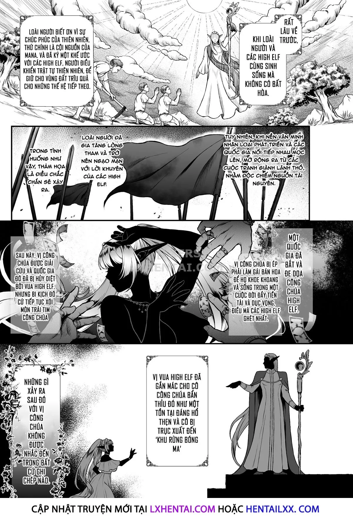 HentaiVN.net - Ảnh 7 - Yuukyuu No Shou Elf - Chap 3 ~Lucid Dreams~