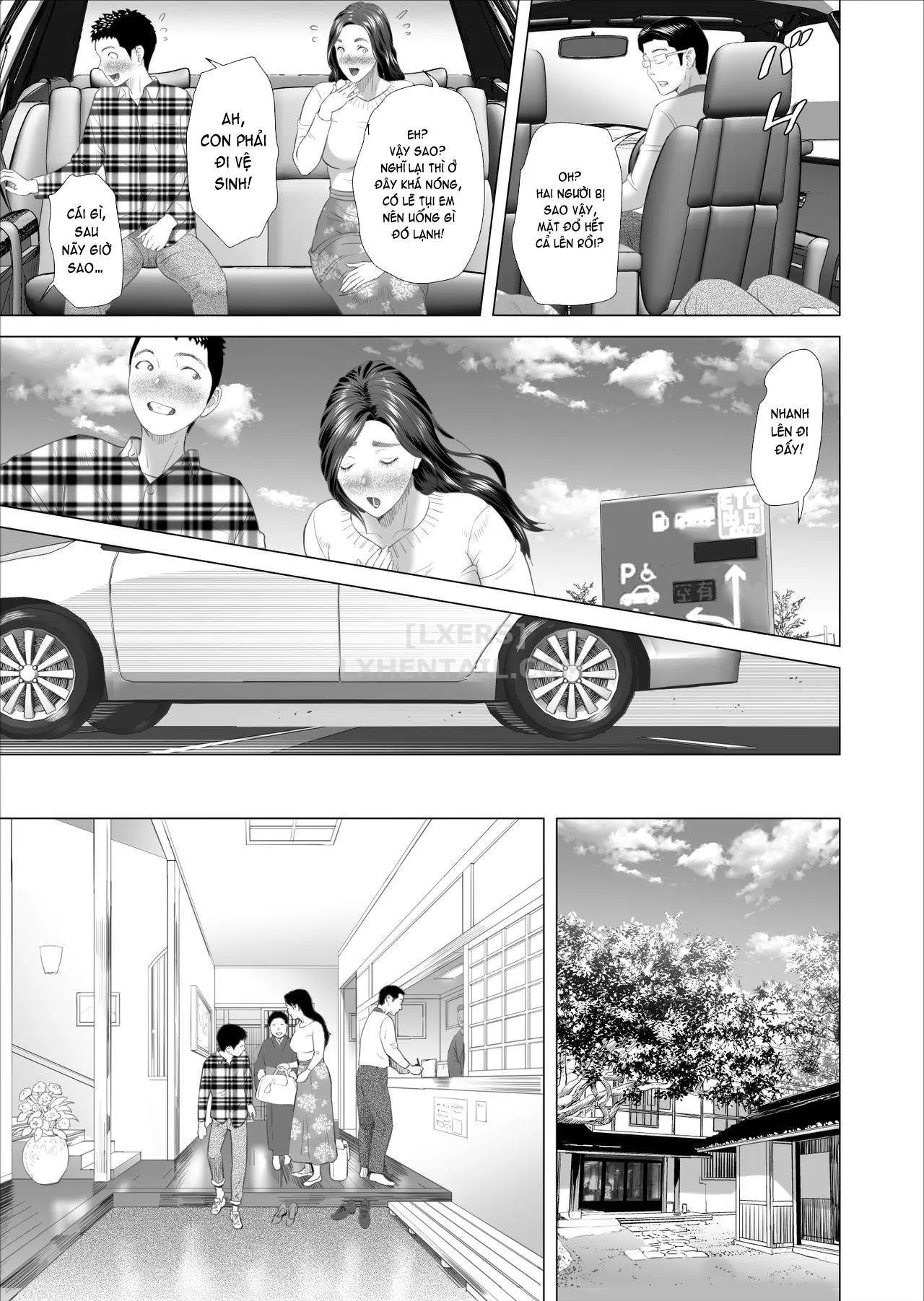 HentaiVN.net - Ảnh 11 - Kinjo Yuuwaku Musuko No Afureru Seiyoku O Nomihosu Haha Hen [Neighborhood Seduction ~Mother Drains Her Son's Overflowing Sexual Desire~] - Chap 3 - [END]