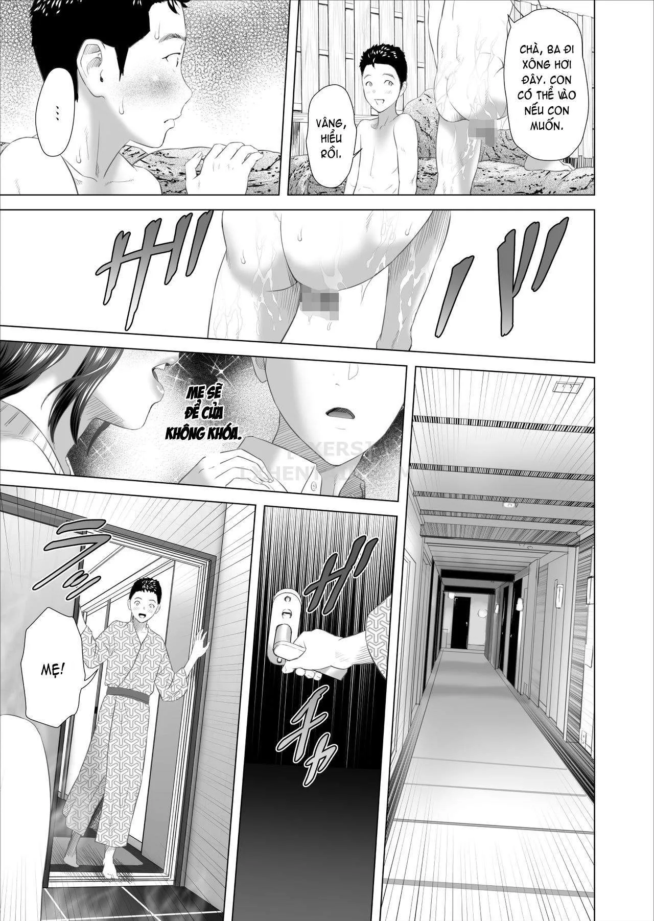 HentaiVN.net - Ảnh 15 - Kinjo Yuuwaku Musuko No Afureru Seiyoku O Nomihosu Haha Hen [Neighborhood Seduction ~Mother Drains Her Son's Overflowing Sexual Desire~] - Chap 3 - [END]