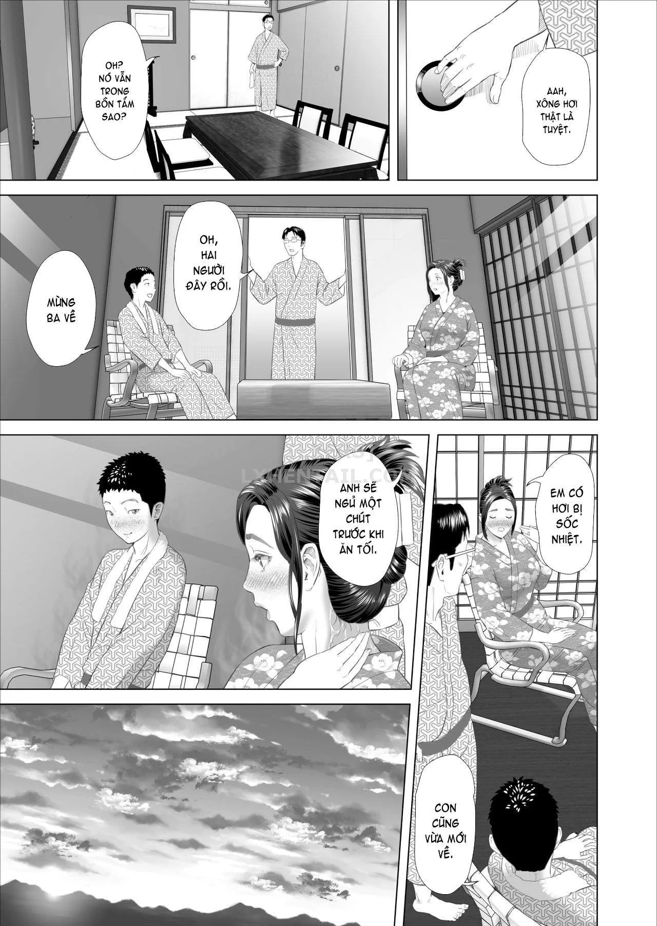 HentaiVN.net - Ảnh 19 - Kinjo Yuuwaku Musuko No Afureru Seiyoku O Nomihosu Haha Hen [Neighborhood Seduction ~Mother Drains Her Son's Overflowing Sexual Desire~] - Chap 3 - [END]