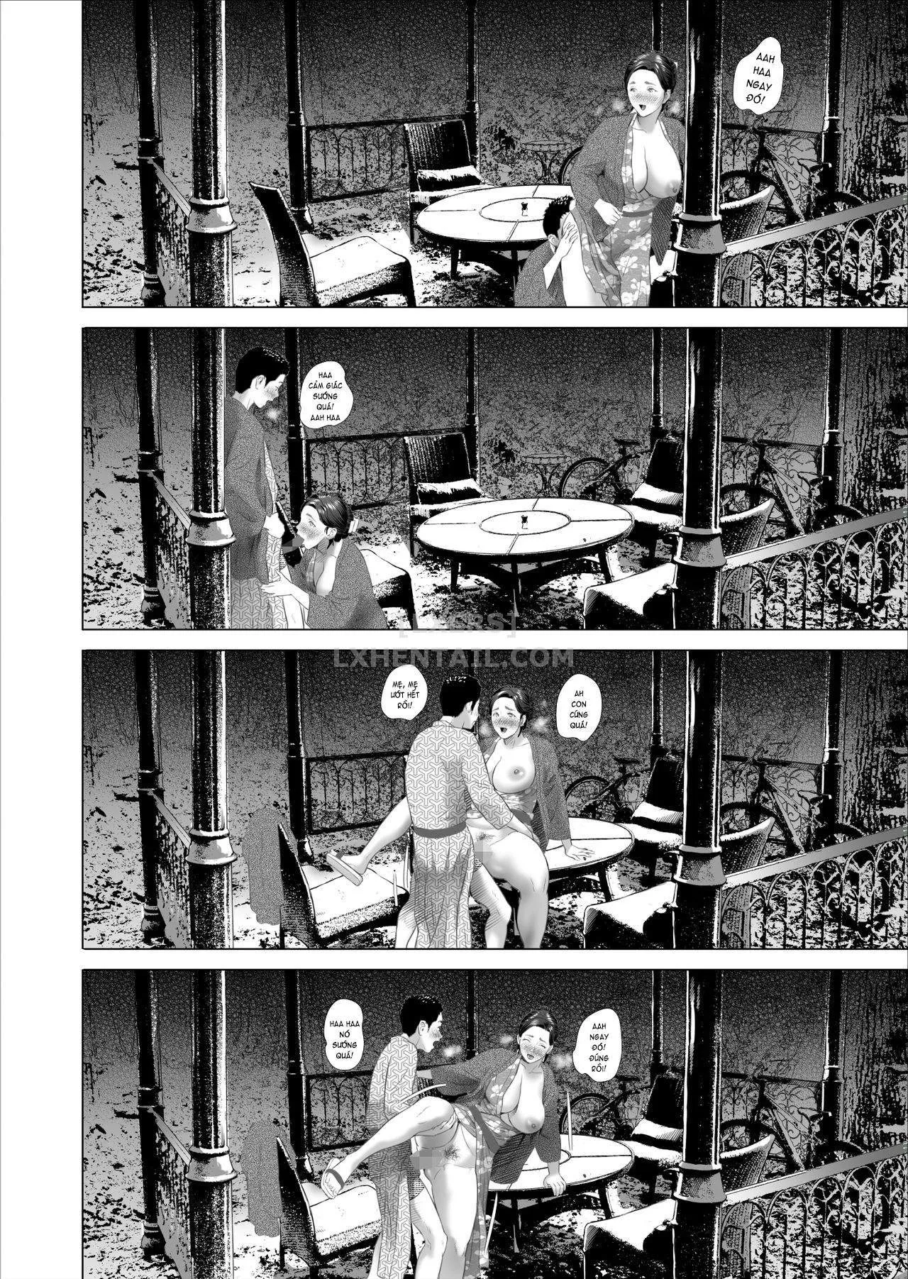 HentaiVN.net - Ảnh 24 - Kinjo Yuuwaku Musuko No Afureru Seiyoku O Nomihosu Haha Hen [Neighborhood Seduction ~Mother Drains Her Son's Overflowing Sexual Desire~] - Chap 3 - [END]
