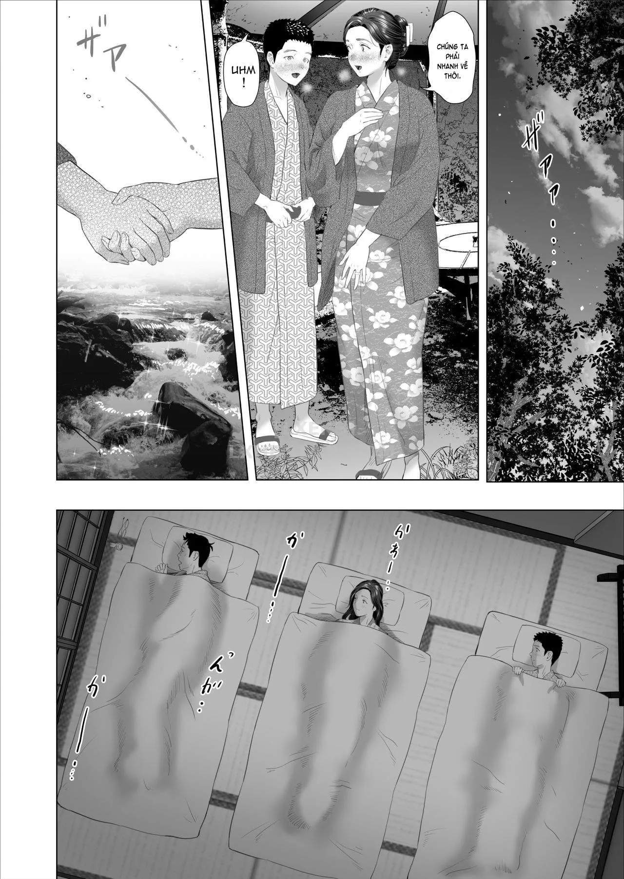 HentaiVN.net - Ảnh 26 - Kinjo Yuuwaku Musuko No Afureru Seiyoku O Nomihosu Haha Hen [Neighborhood Seduction ~Mother Drains Her Son's Overflowing Sexual Desire~] - Chap 3 - [END]
