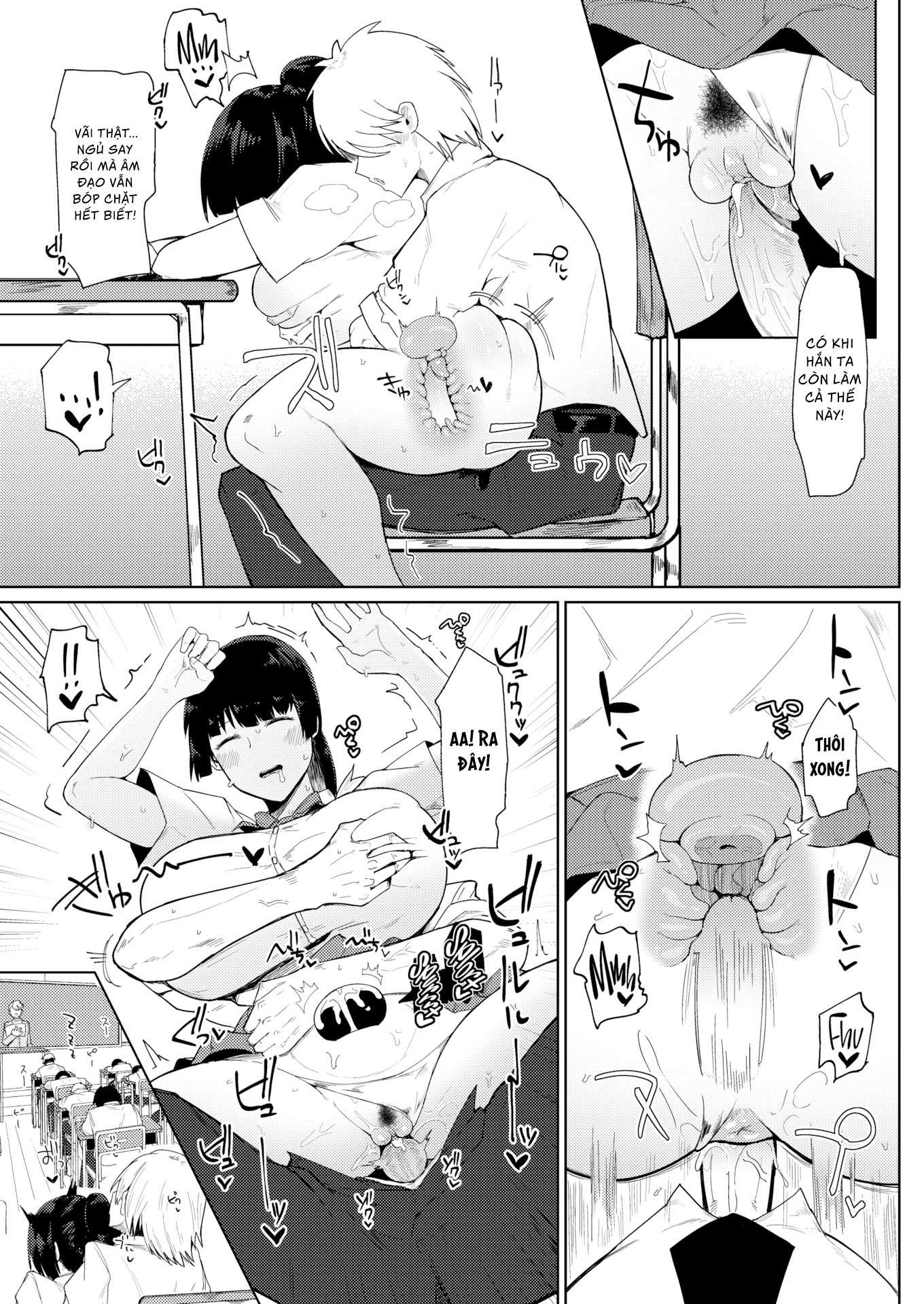 HentaiVN.net - Ảnh 13 - Cô bạn thửa nhỏ ngốc ngếch múp rụp của tôi - Oneshot nổ cặc