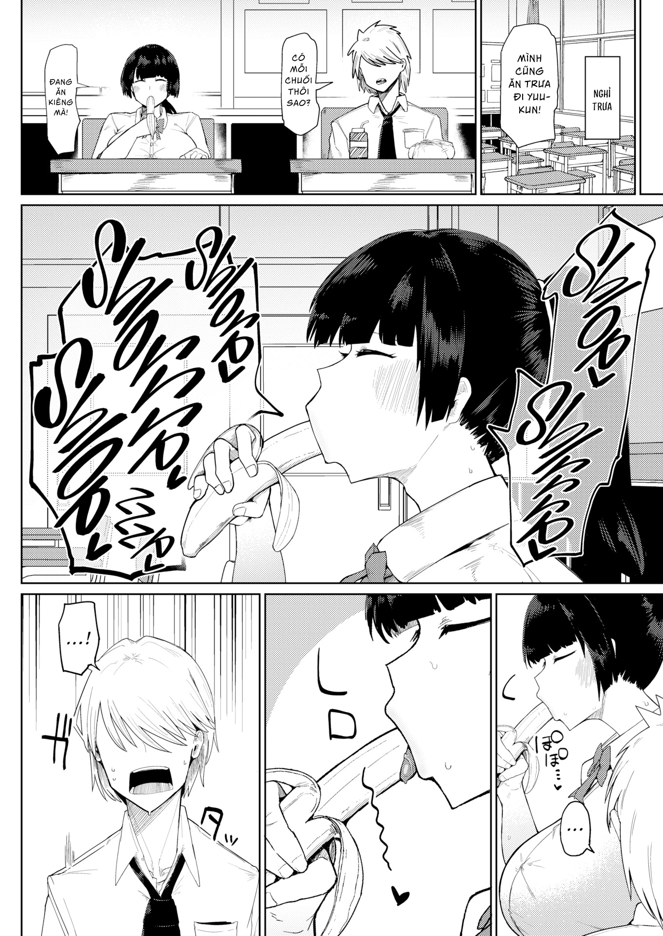 HentaiVN.net - Ảnh 14 - Cô bạn thửa nhỏ ngốc ngếch múp rụp của tôi - Oneshot nổ cặc