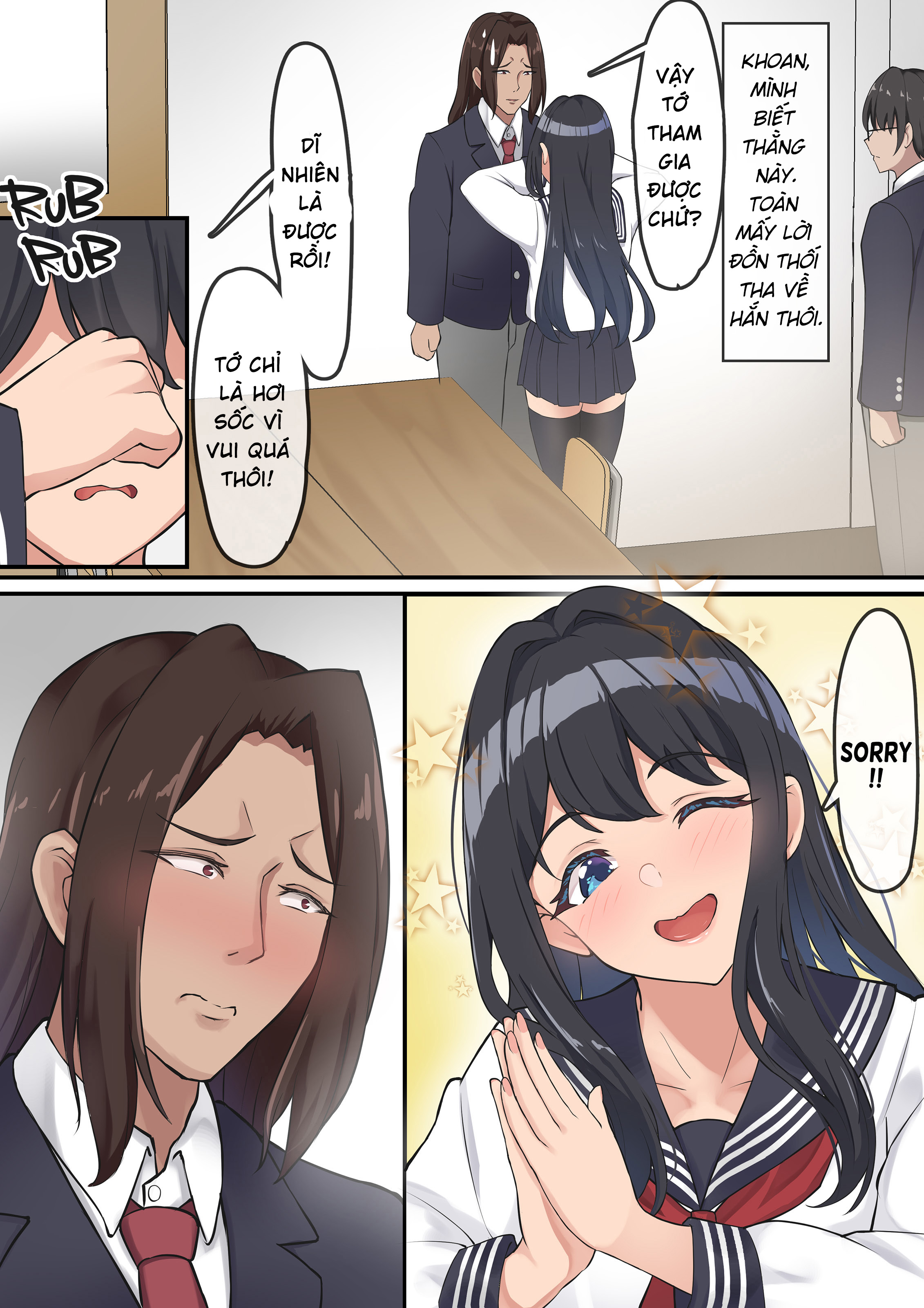 HentaiVN.net - Ảnh 16 - All I Could Do Was Watch... - Tình cảm học đường