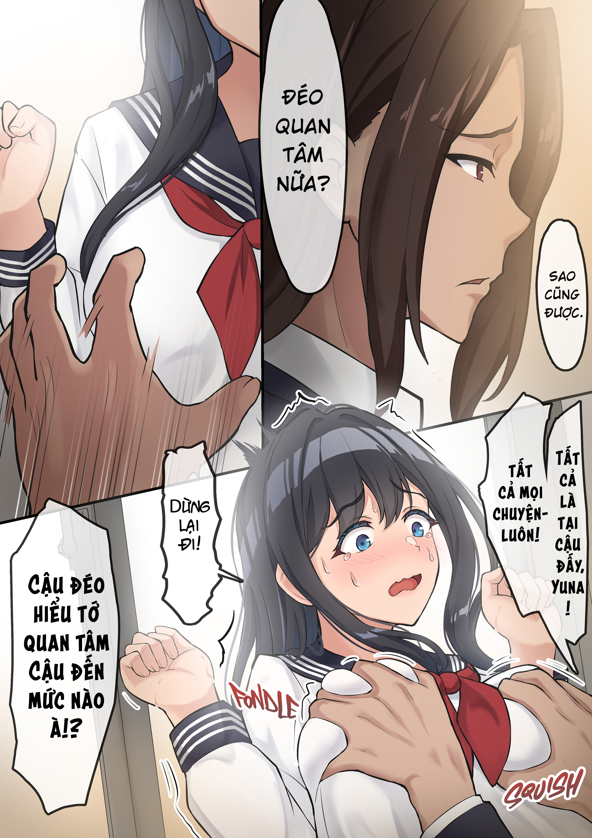 HentaiVN.net - Ảnh 28 - All I Could Do Was Watch... - Tình cảm học đường