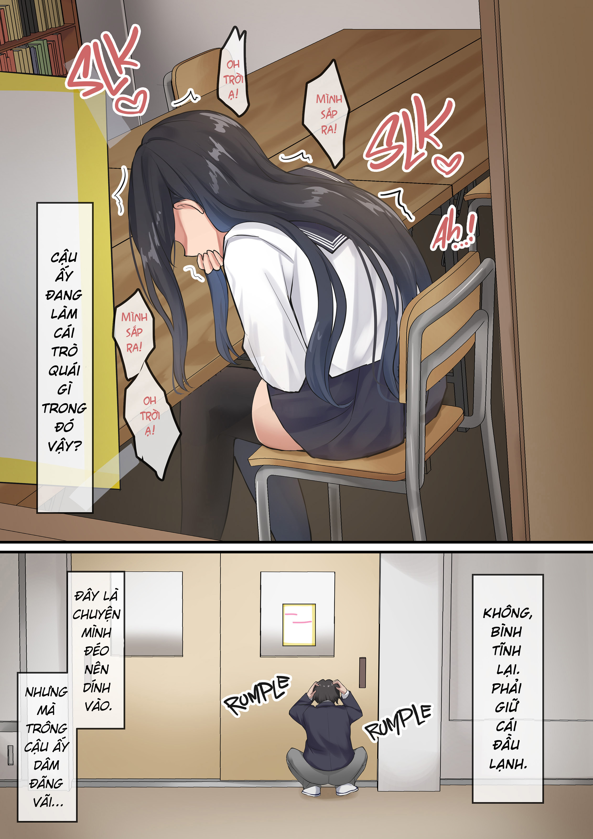 HentaiVN.net - Ảnh 4 - All I Could Do Was Watch... - Tình cảm học đường