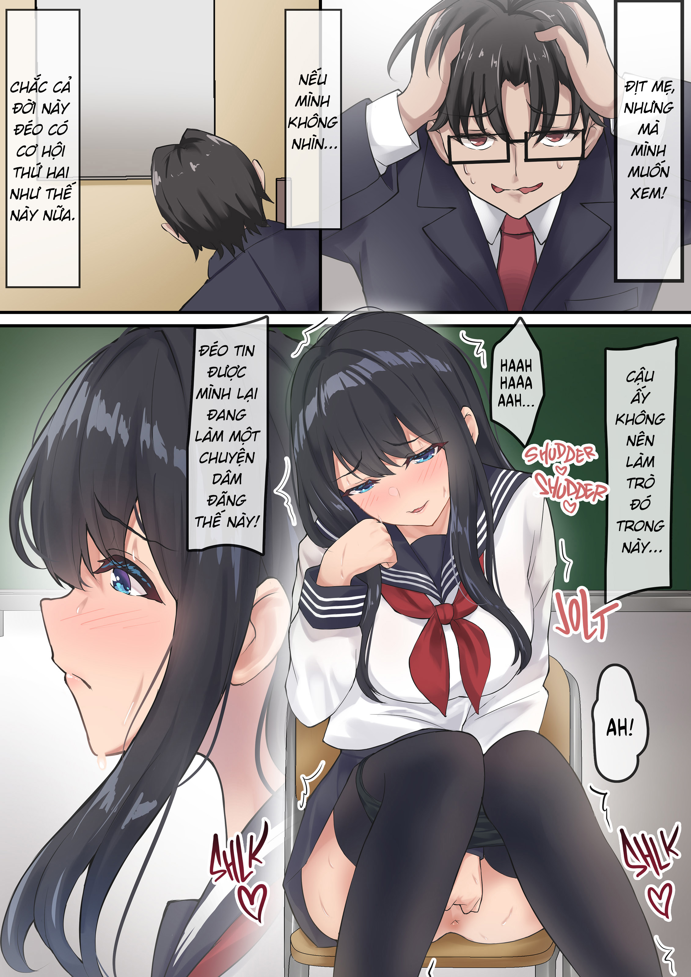HentaiVN.net - Ảnh 5 - All I Could Do Was Watch... - Tình cảm học đường