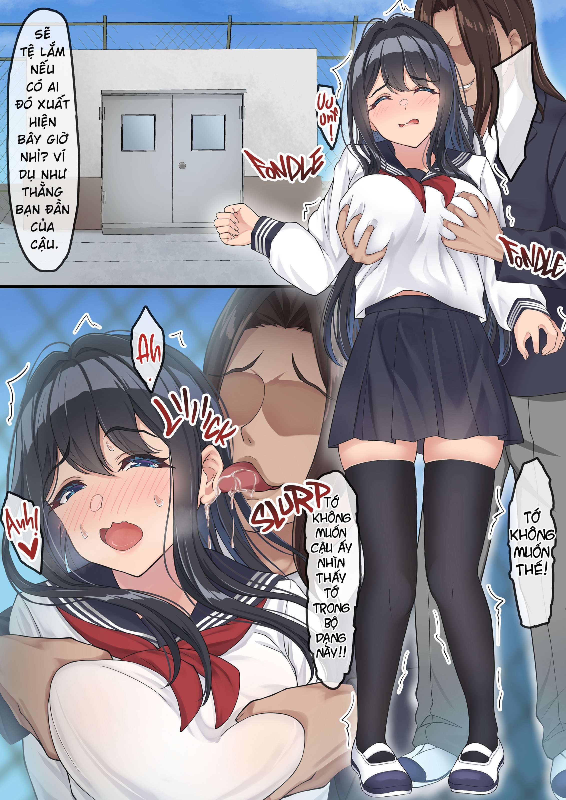 HentaiVN.net - Ảnh 49 - All I Could Do Was Watch... - Tình cảm học đường