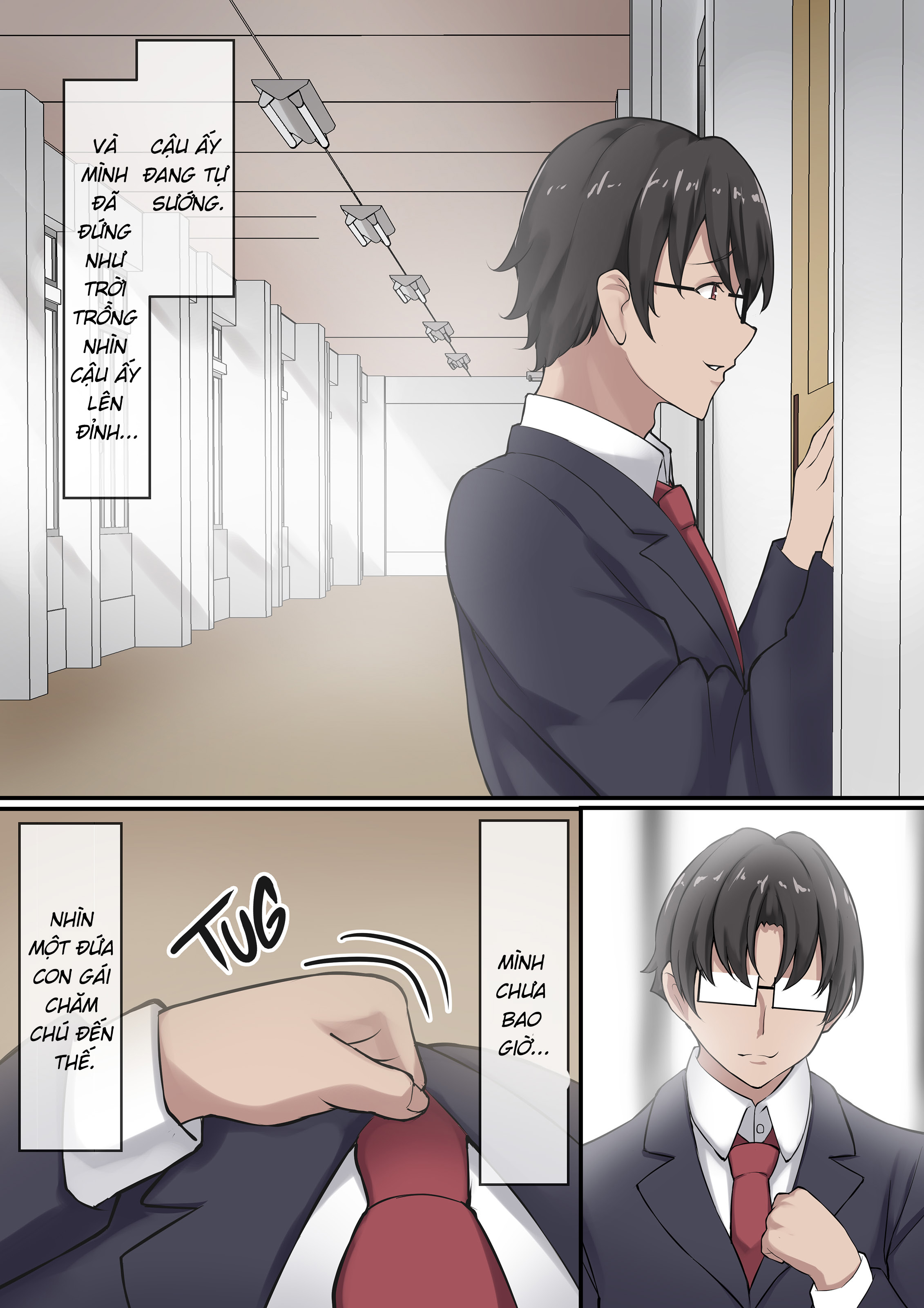 HentaiVN.net - Ảnh 8 - All I Could Do Was Watch... - Tình cảm học đường