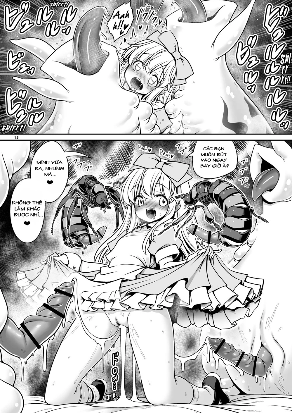 HentaiVN.net - Ảnh 12 - Alice và nhà tù côn trùng diệu kỳ - Oneshot