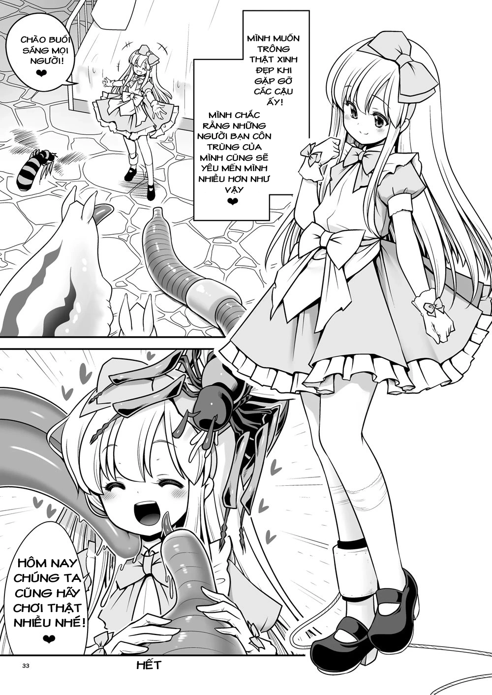 HentaiVN.net - Ảnh 32 - Alice và nhà tù côn trùng diệu kỳ - Oneshot