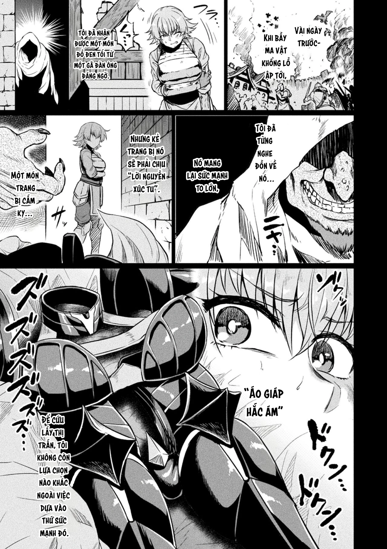HentaiVN.net - Ảnh 4 - Fal và trang bị bị nguyền rủa - Oneshot