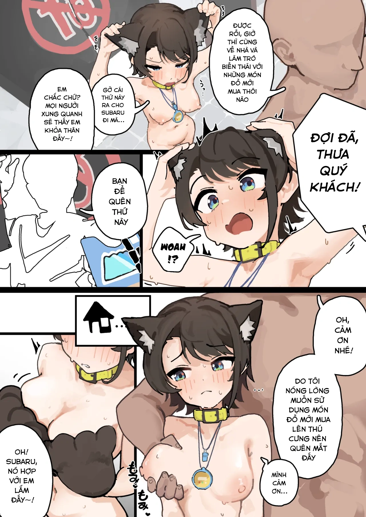 HentaiVN.net - Ảnh 6 - Tai mèo vâng lời - Oneshot