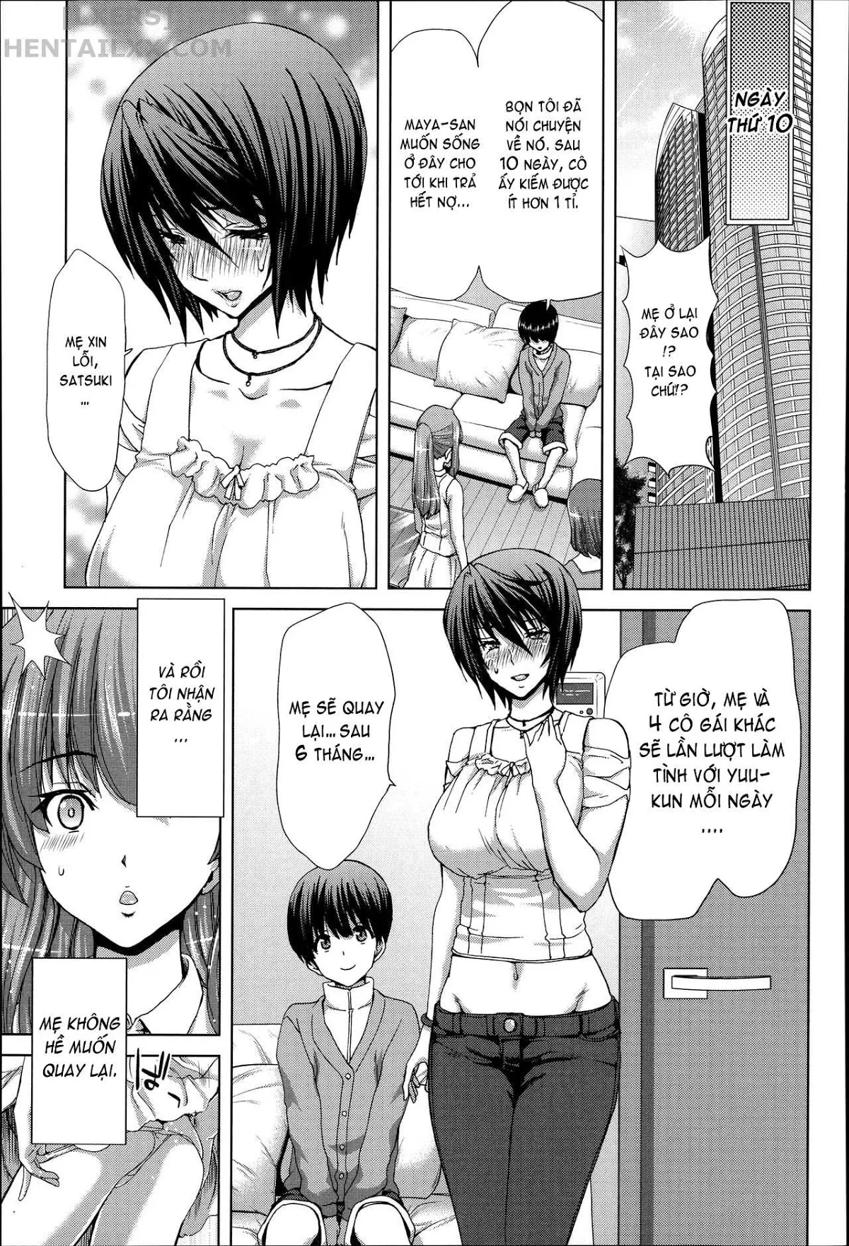 HentaiVN.net - Ảnh 18 - Mesuochi Z ~Kyousei Ninkatsu Haigou Zukan - Chap 6