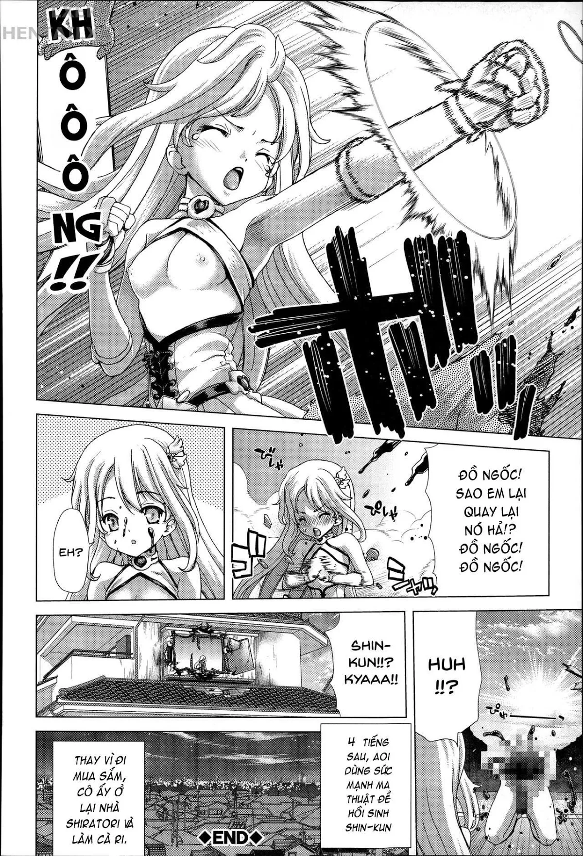 HentaiVN.net - Ảnh 19 - Mesuochi Z ~Kyousei Ninkatsu Haigou Zukan - Chap 7
