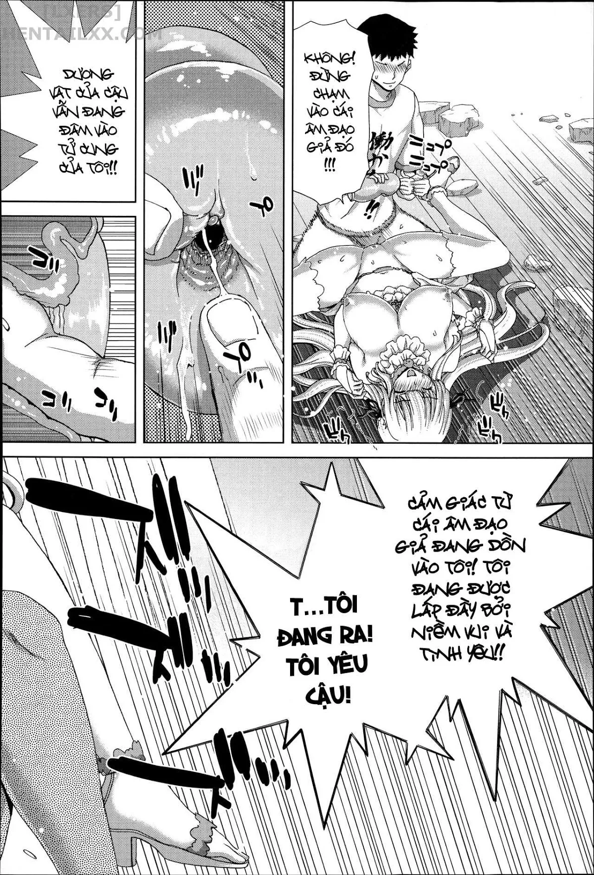 HentaiVN.net - Ảnh 18 - Mesuochi Z ~Kyousei Ninkatsu Haigou Zukan - Chap 8