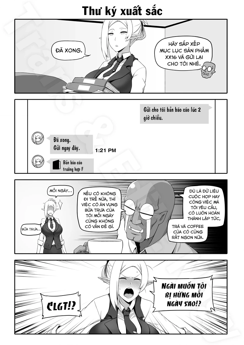 HentaiVN.net - Ảnh 8 - Sếp của tôi là Orc - Chap 02