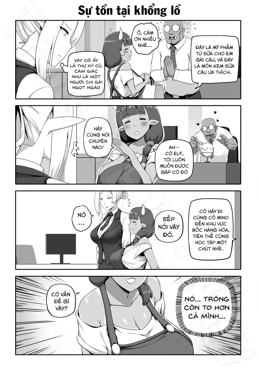 HentaiVN.net - Ảnh 5 - Sếp của tôi là Orc - Chap 03