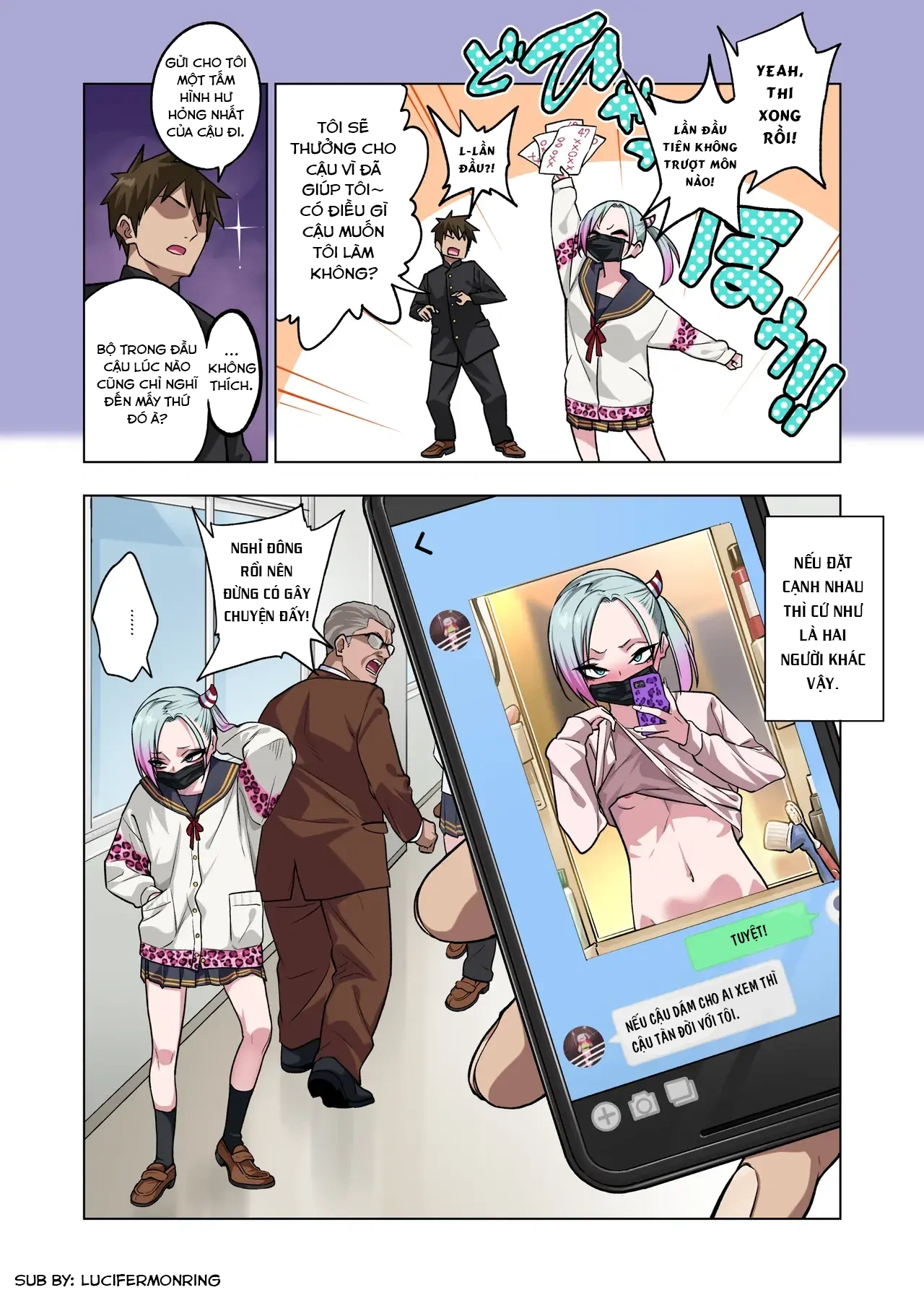 HentaiVN.net - Ảnh 28 - If you play with the tsun tsun Yanke A-chan's weak nipples, she'll do anything you want 3 - Oneshot