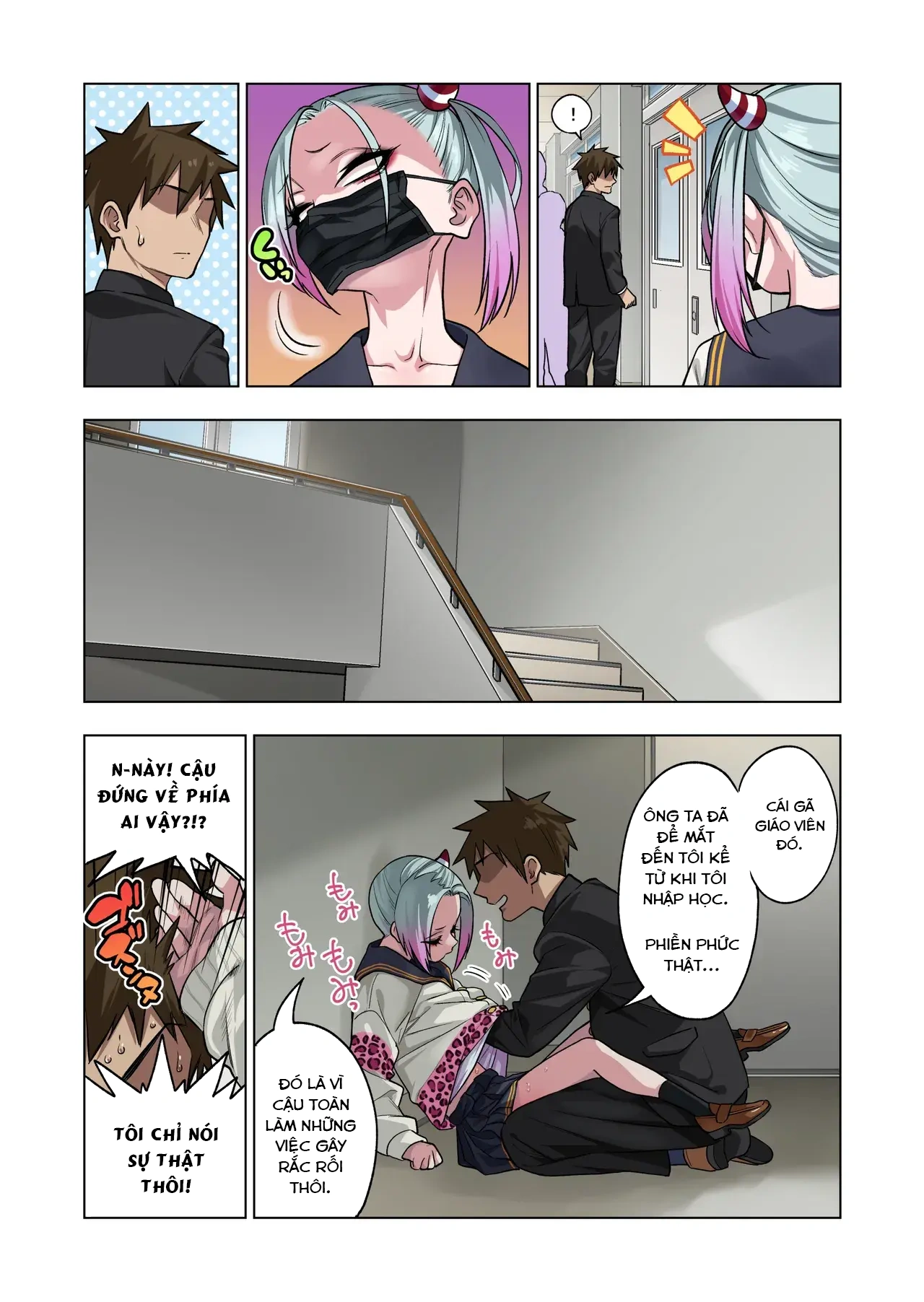 HentaiVN.net - Ảnh 29 - If you play with the tsun tsun Yanke A-chan's weak nipples, she'll do anything you want 3 - Oneshot