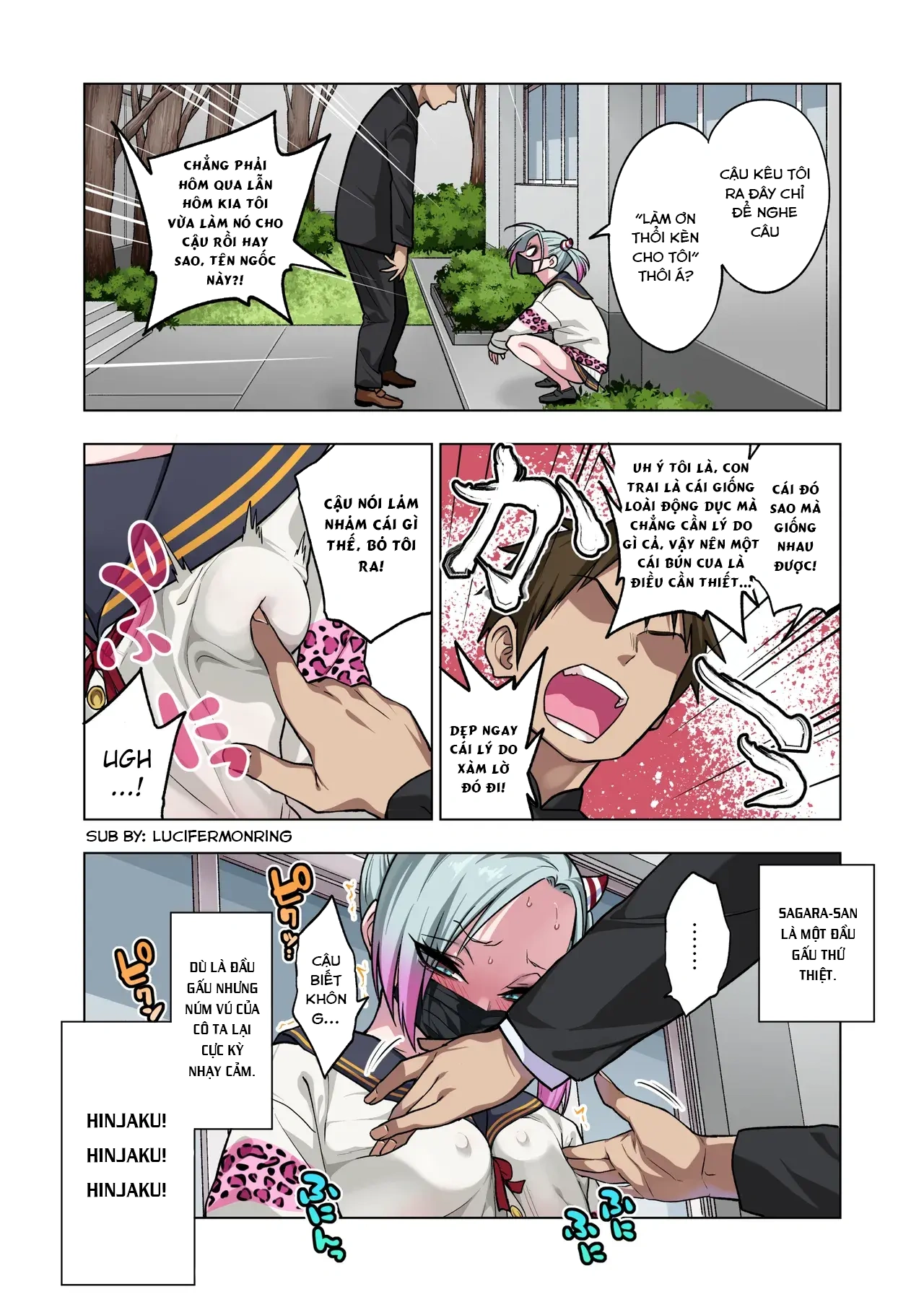 HentaiVN.net - Ảnh 3 - If you play with the tsun tsun Yanke A-chan's weak nipples, she'll do anything you want 3 - Oneshot
