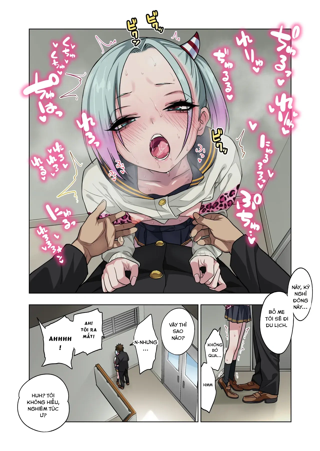 HentaiVN.net - Ảnh 31 - If you play with the tsun tsun Yanke A-chan's weak nipples, she'll do anything you want 3 - Oneshot