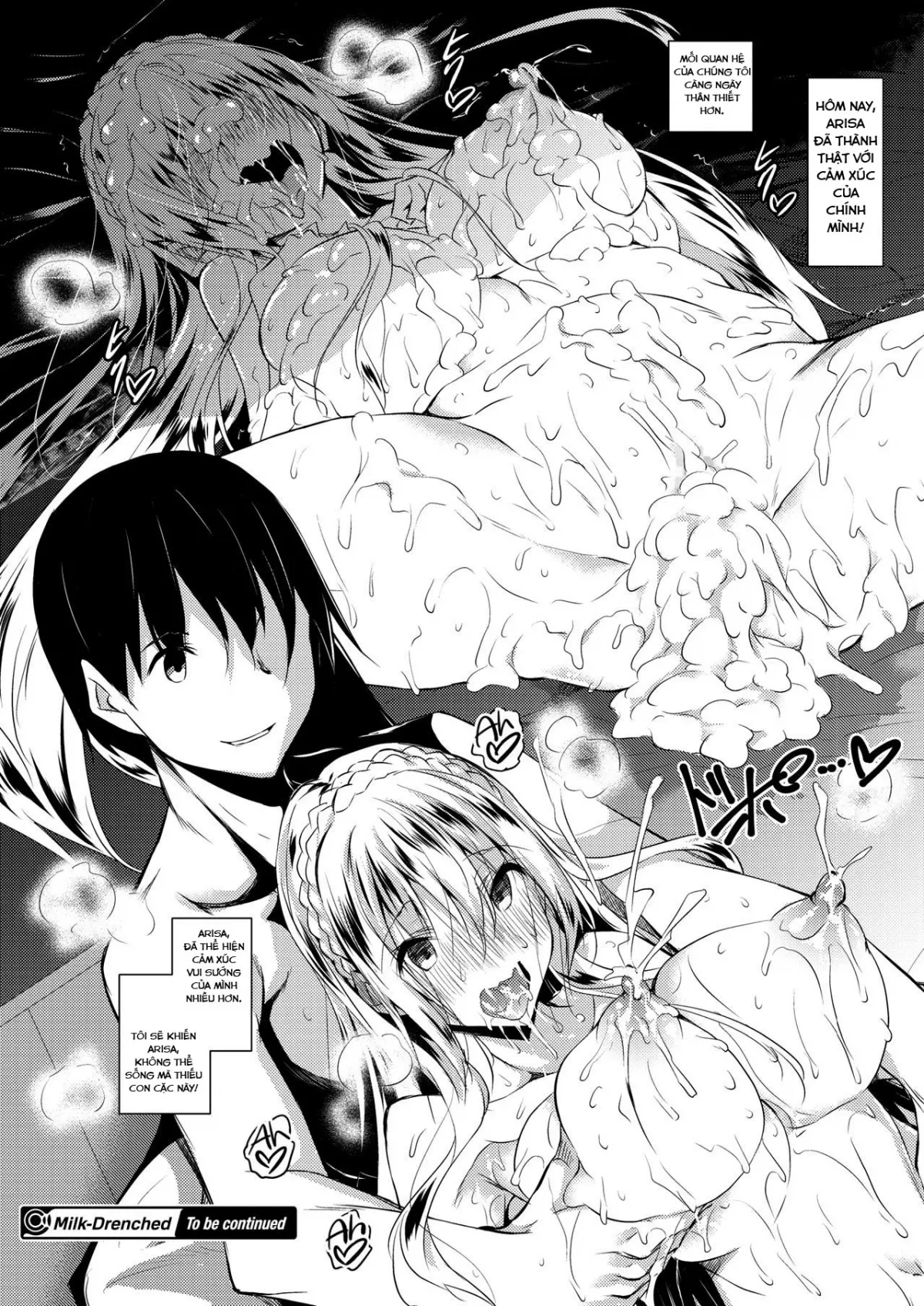 HentaiVN.net - Ảnh 32 - Milk Mamire - Chap 3