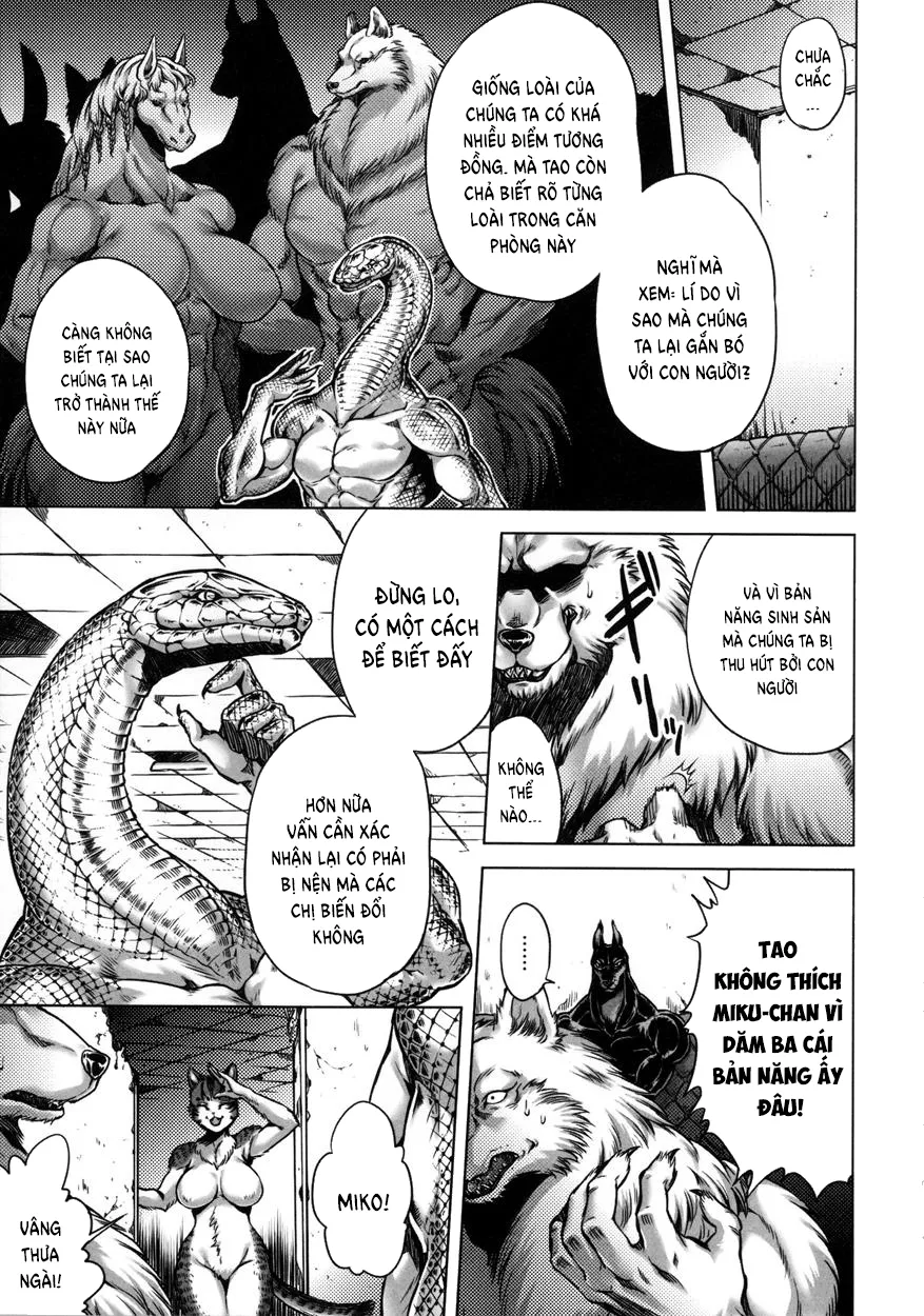 HentaiVN.net - Ảnh 12 - Human-lovers Committee - Chap 2: Turning Into Animals